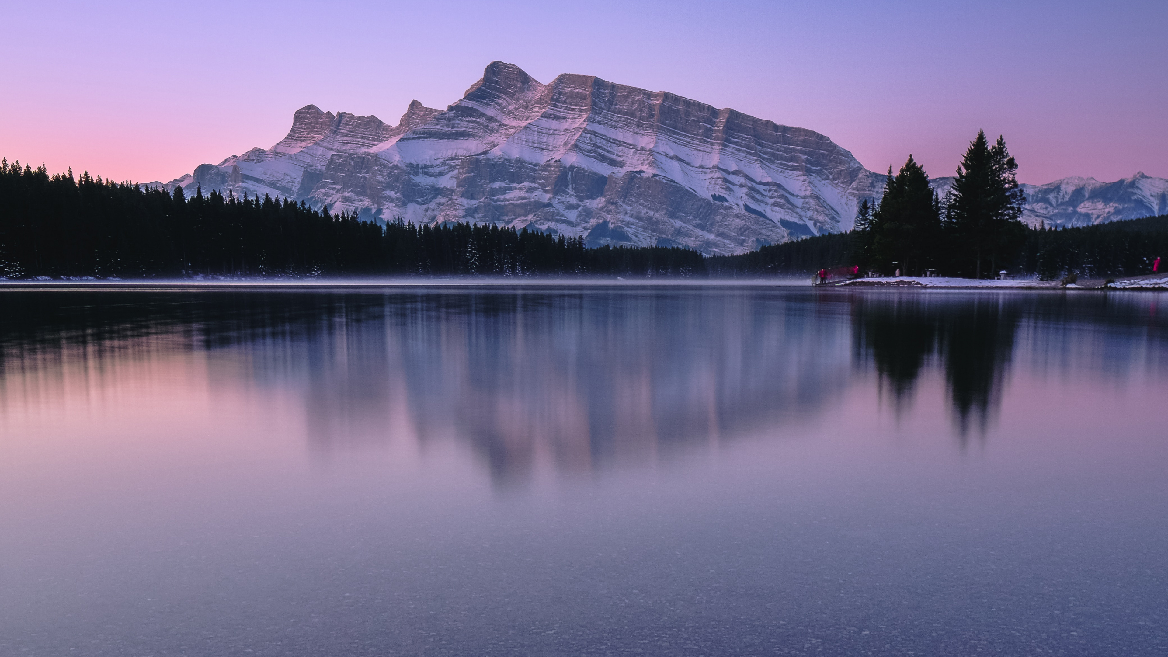 Fondos de Pantalla Paisaje Natural, Lago, Las Formaciones Montañosas