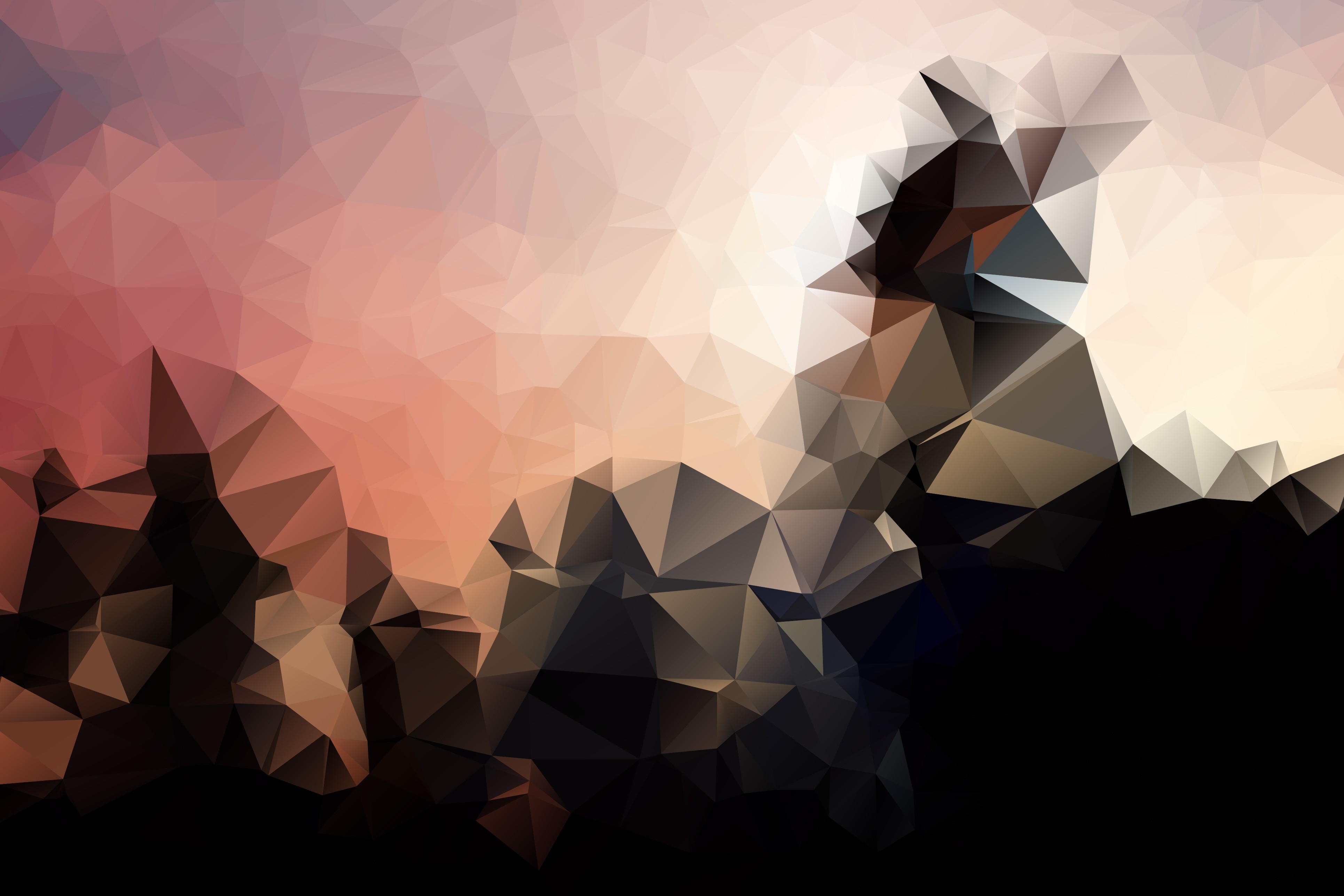 Wallpaper Red and Black Abstract Art, Background - Download Free Image