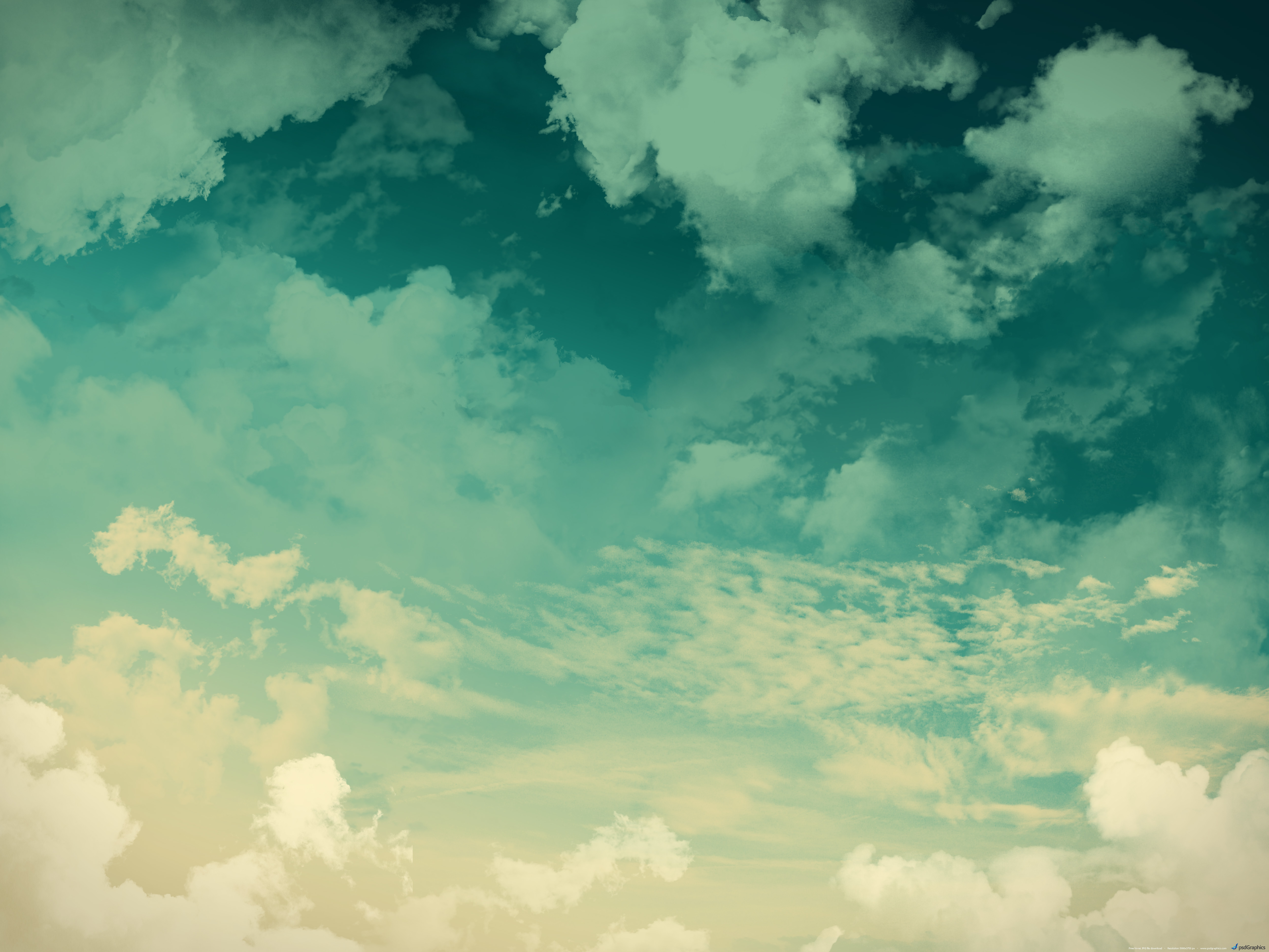Wallpaper White Clouds and Blue Sky During Daytime, Background - Download  Free Image