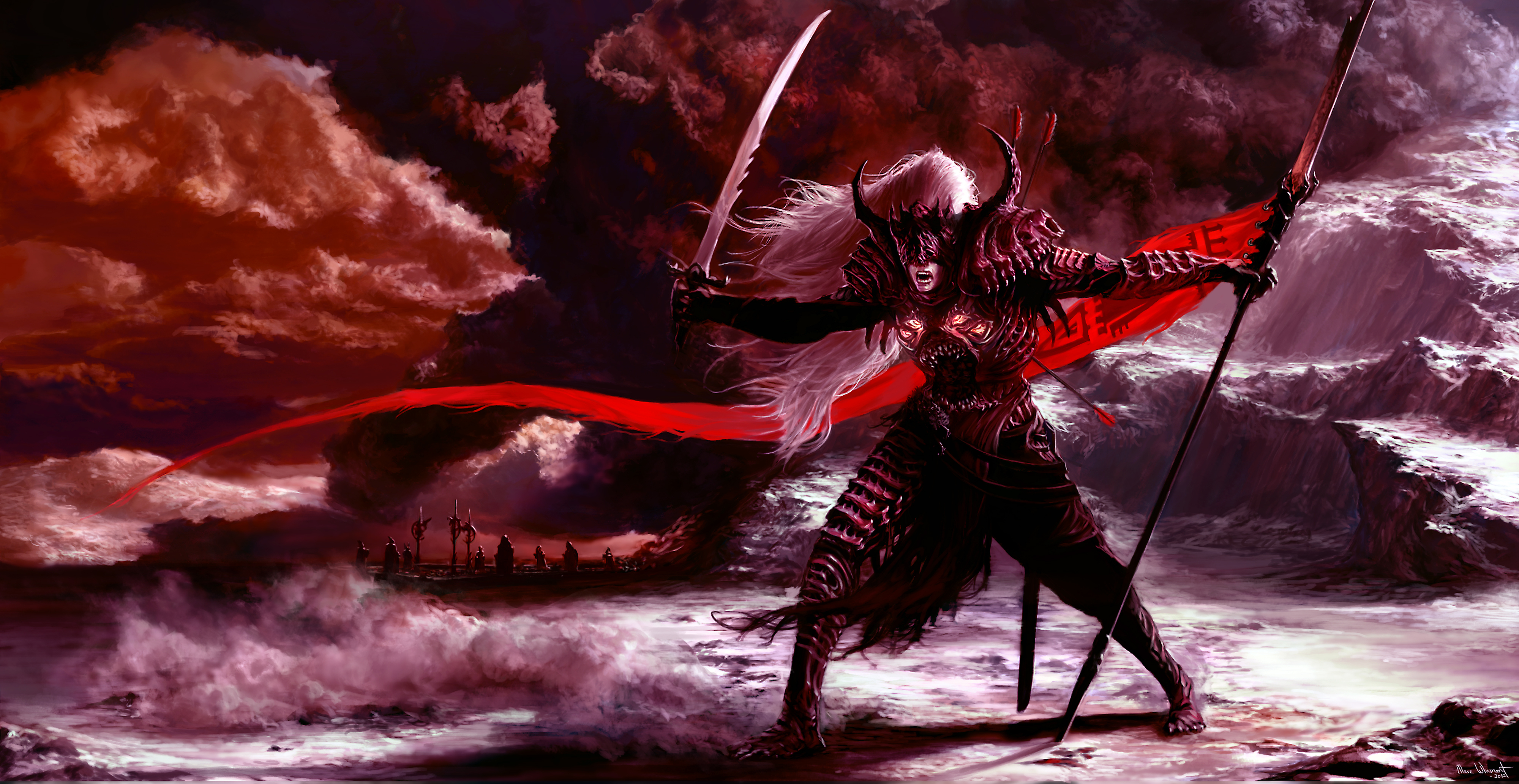 Anime Samurai Warrior 3d model  CadNav