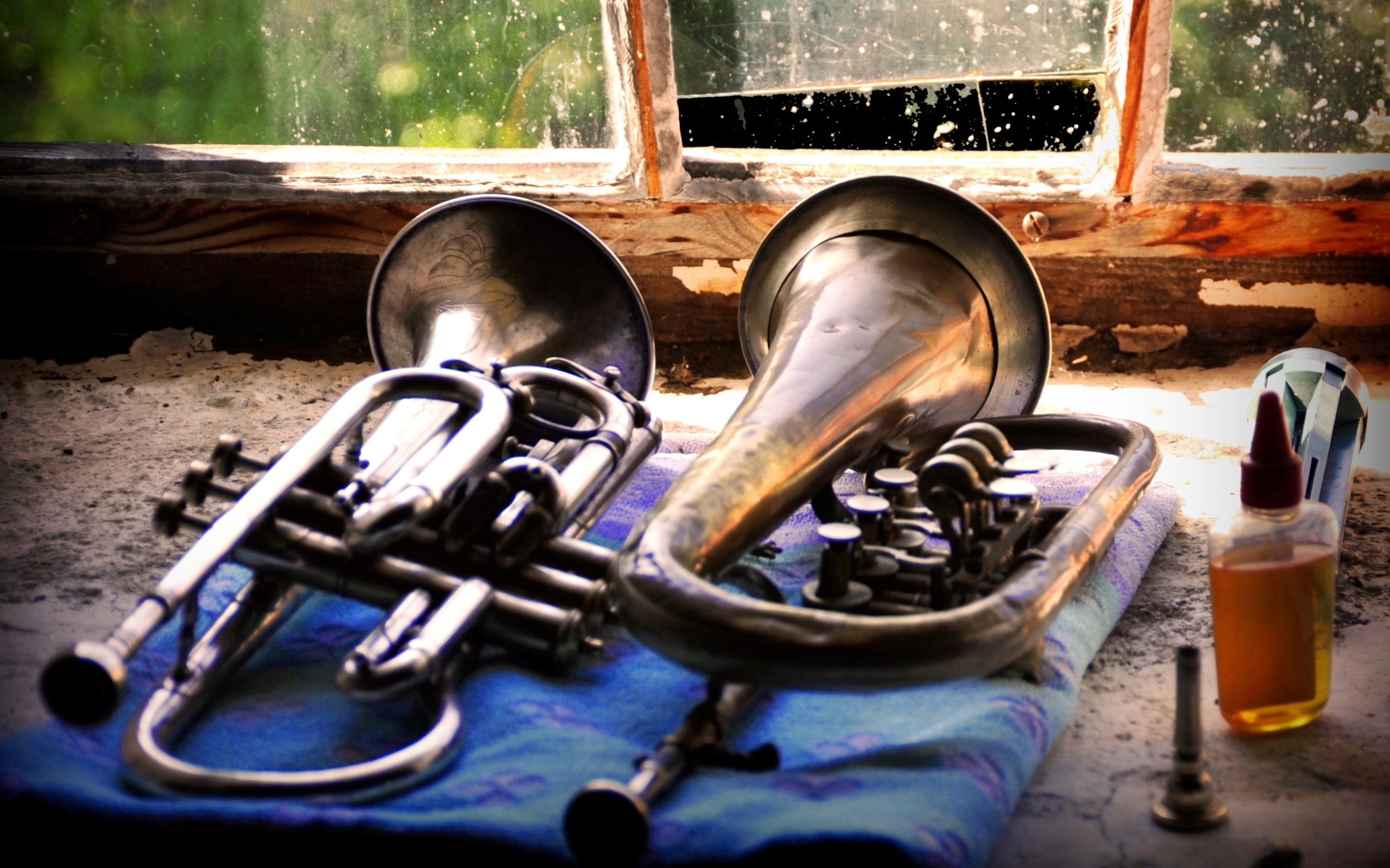 Wallpaper Euphonium, Trumpet, Brass Instrument, Mellophone, Wind