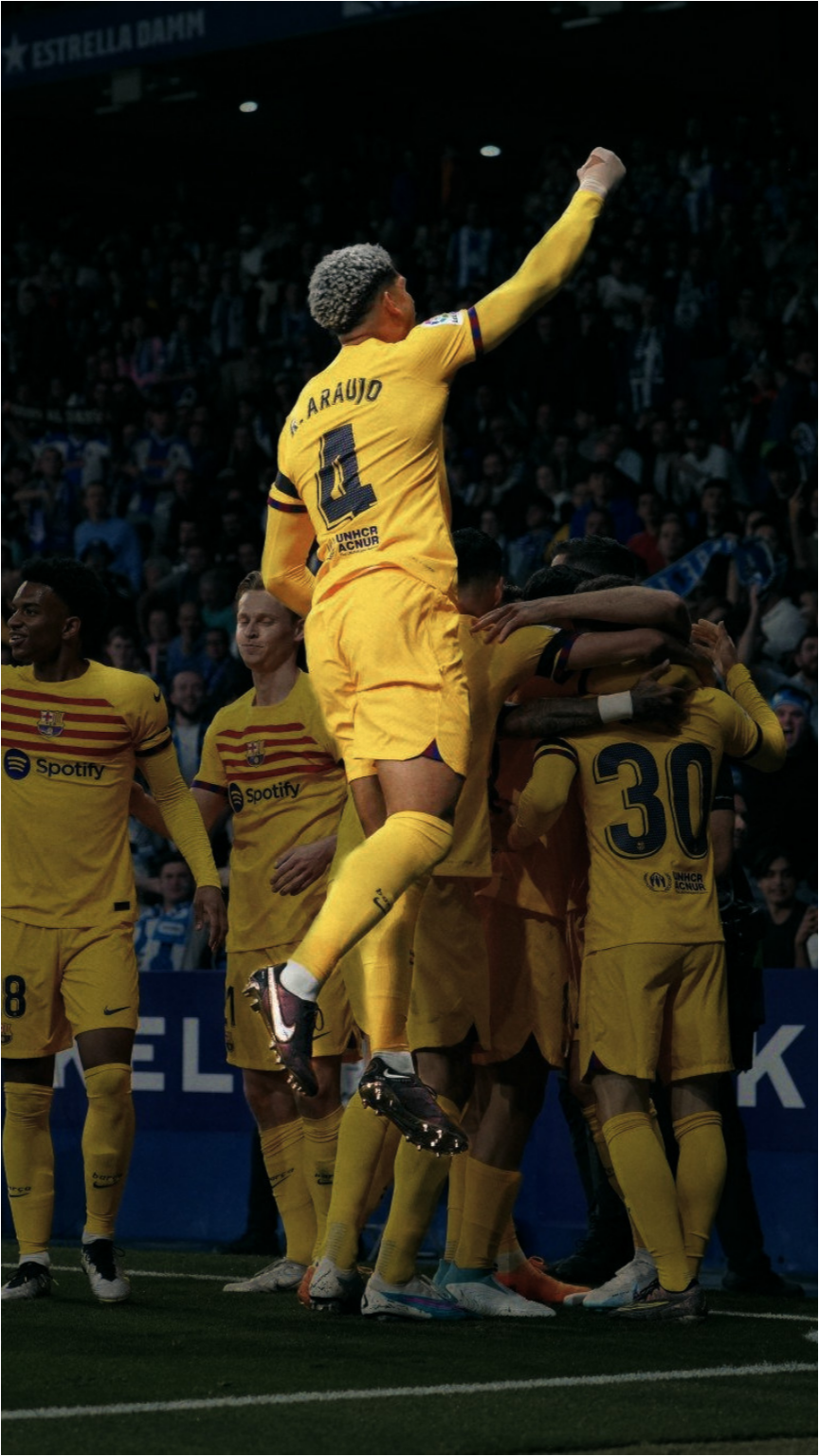 Flocage Officiel FC Barcelone - Pedri 2022/2023 - Liga - Doré (Neuf)