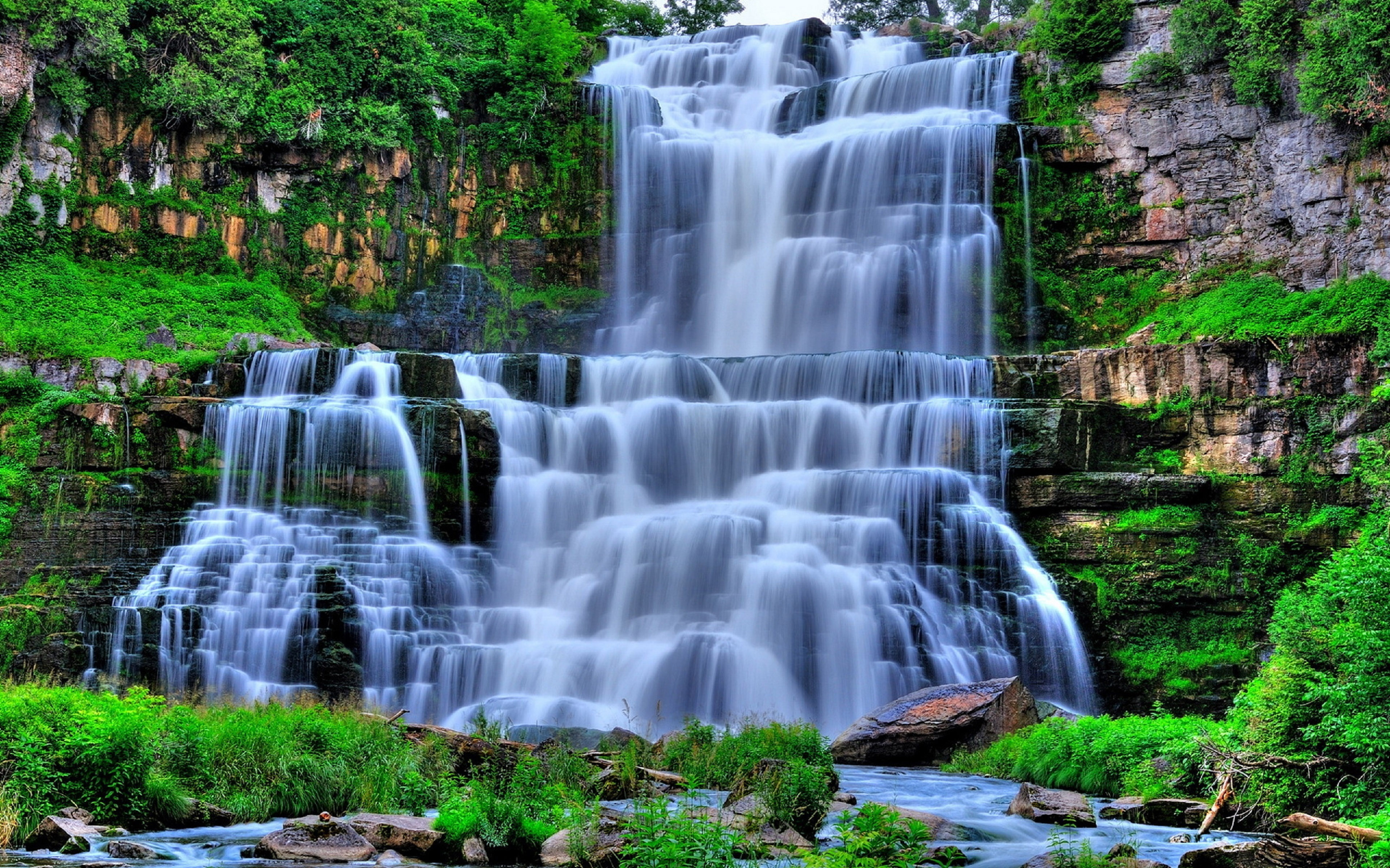 Обои красивые водопады. Водопад Бигар Румыния. Гидиб водопад. Табиат манзараси. Нуранг водопад.