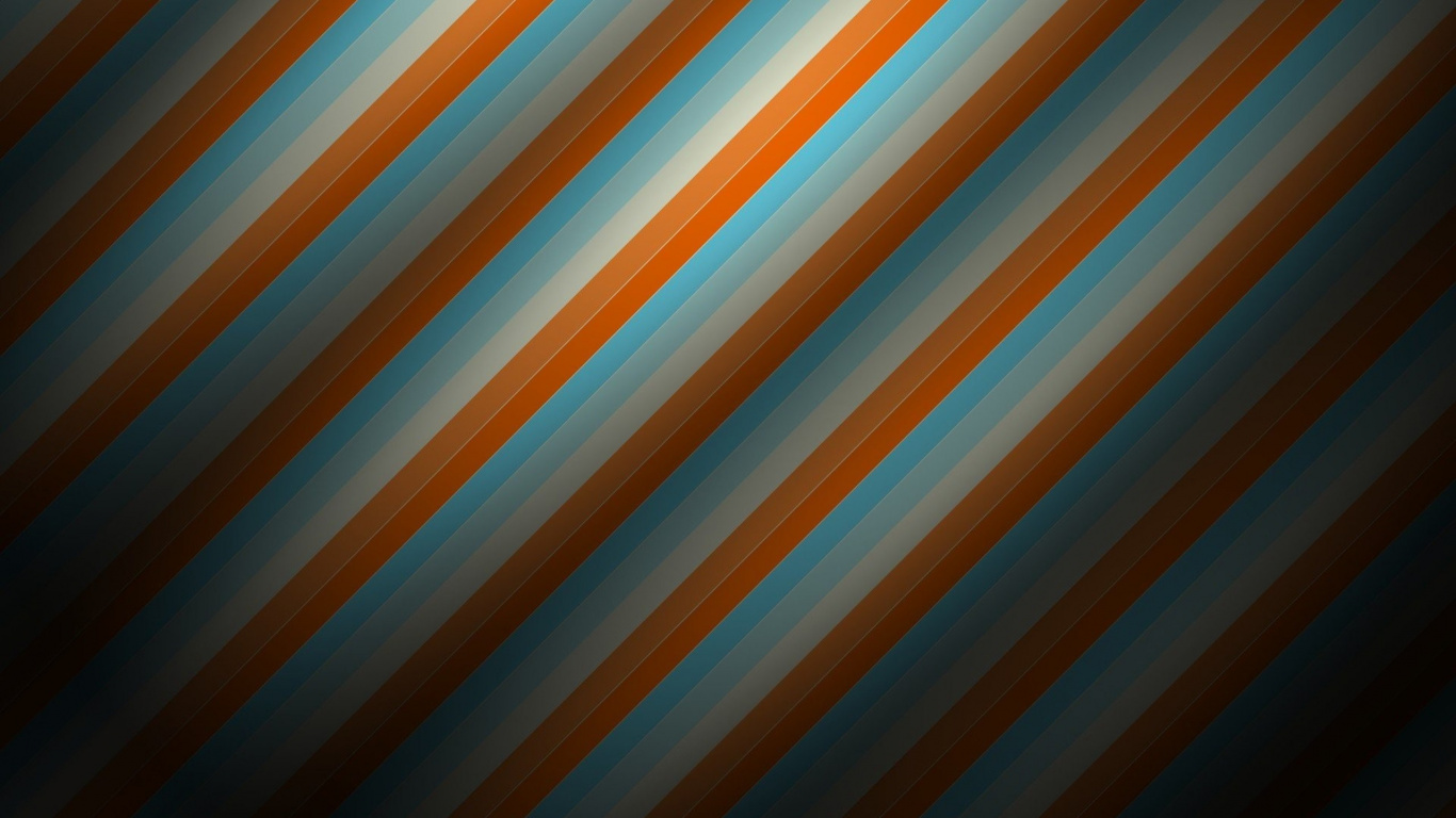Orange-weiß Gestreiftes Textil. Wallpaper in 1366x768 Resolution