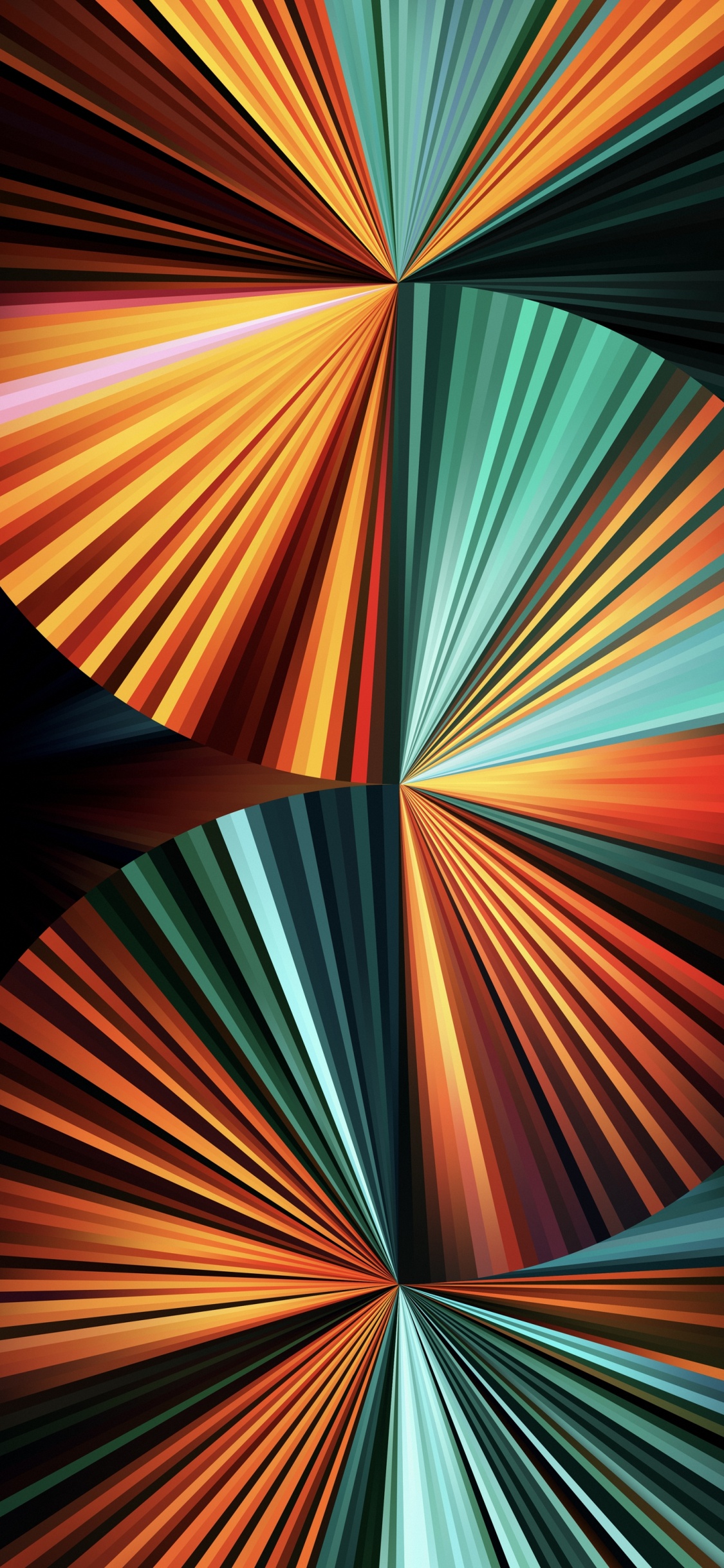 Light Green Fan Wallpaper for IPad Pro 12.9″. Wallpaper in 1125x2436 Resolution