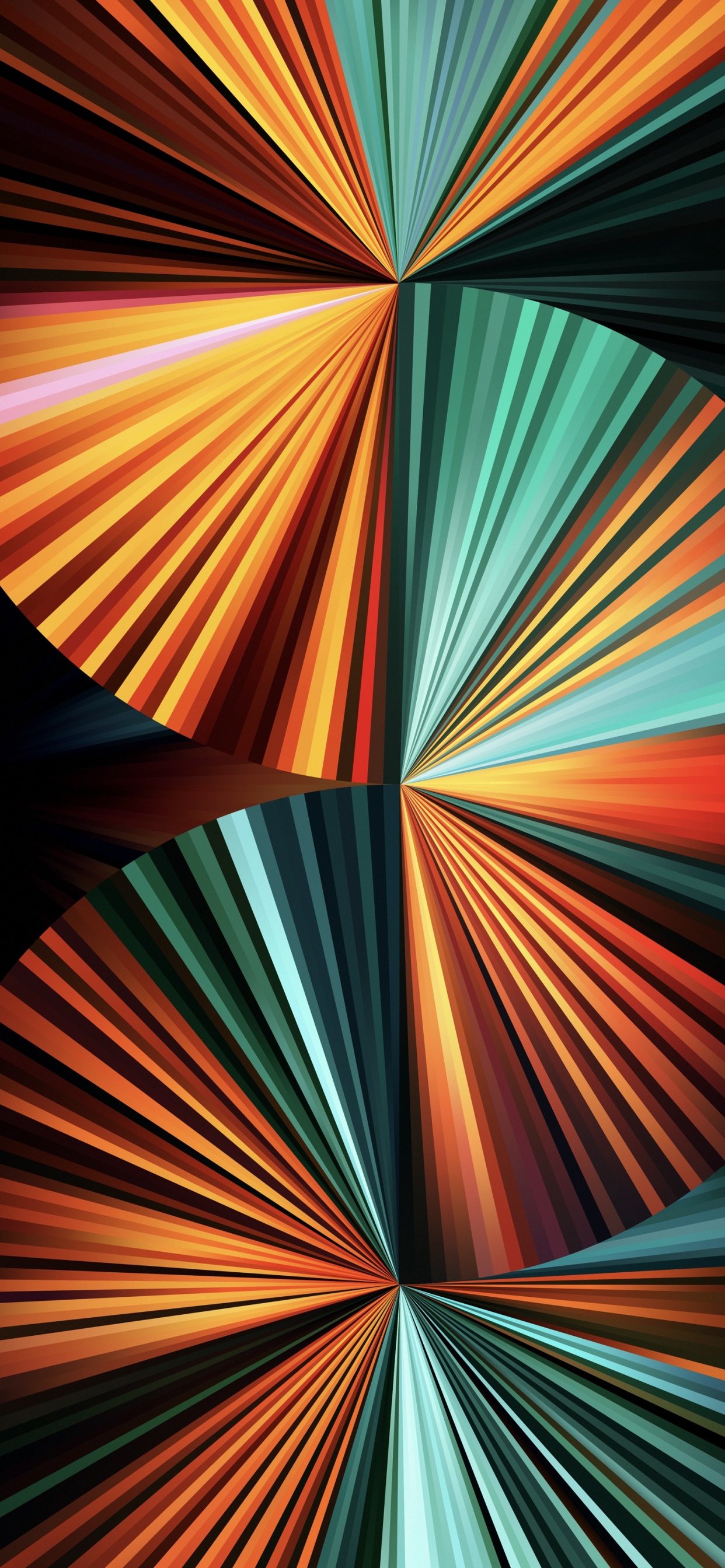 Light Green Fan Wallpaper for IPad Pro 12.9″. Wallpaper in 1242x2688 Resolution