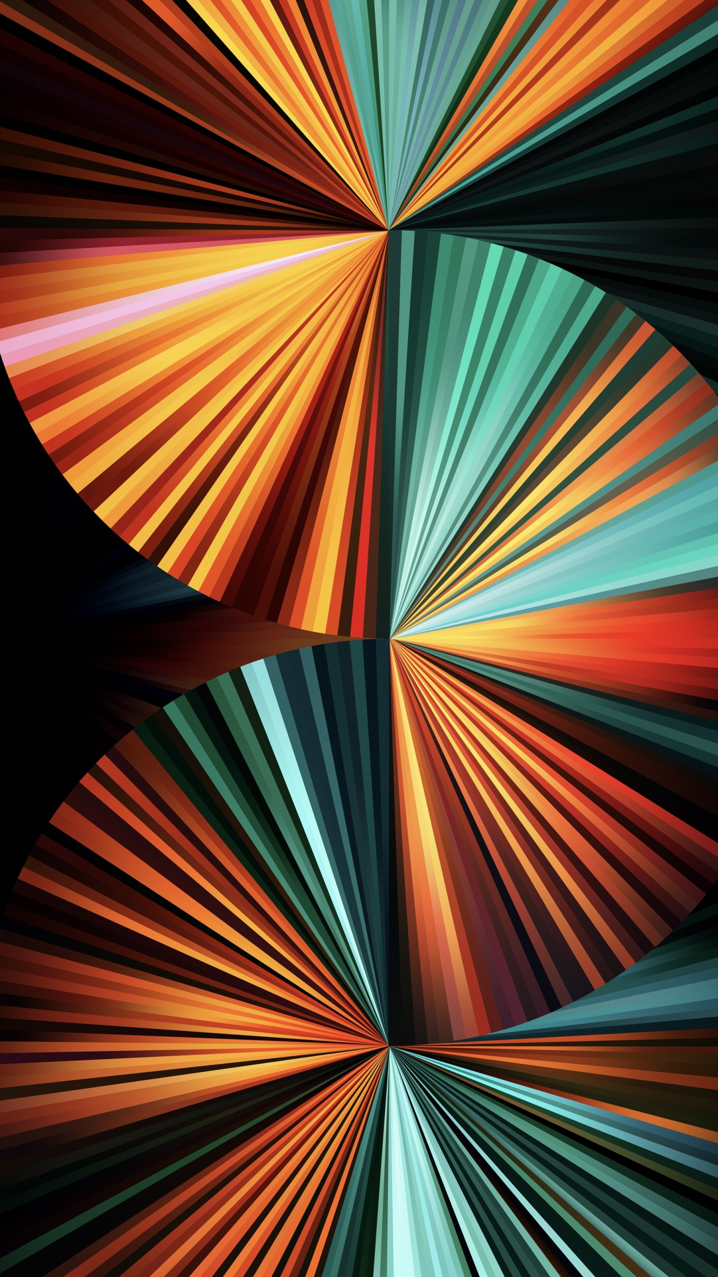 Light Green Fan Wallpaper for IPad Pro 12.9″. Wallpaper in 1440x2560 Resolution