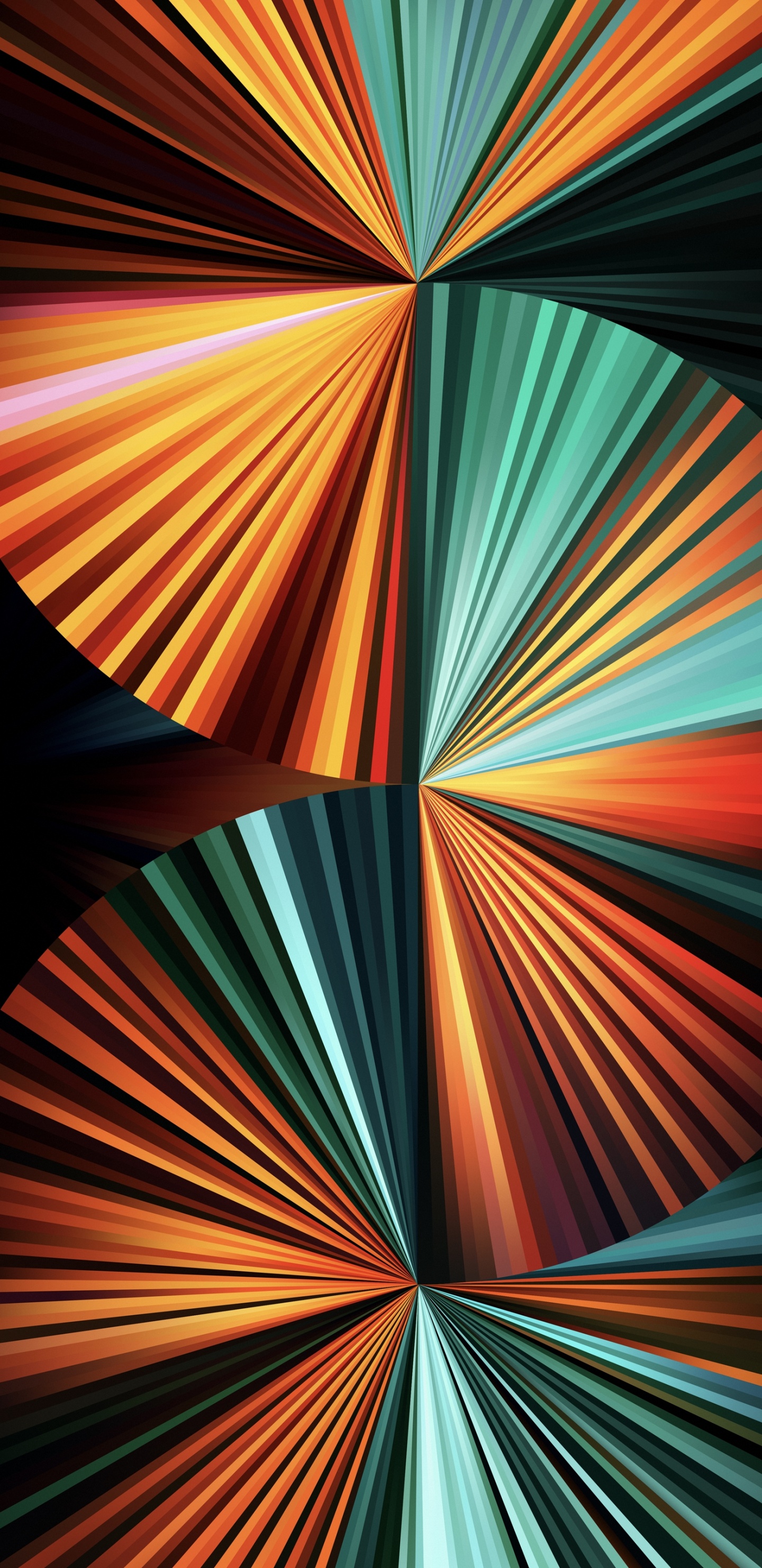 Light Green Fan Wallpaper for IPad Pro 12.9″. Wallpaper in 1440x2960 Resolution