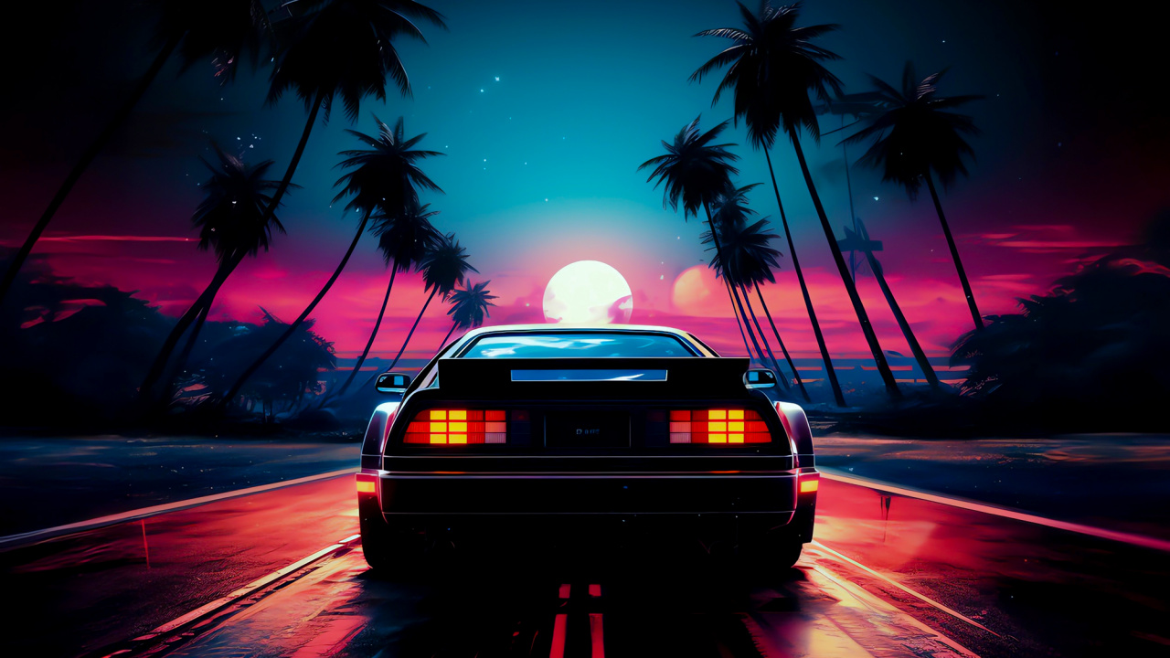 Coche, Iluminación Automotriz, Atardecer, Afterglow. Wallpaper in 1280x720 Resolution