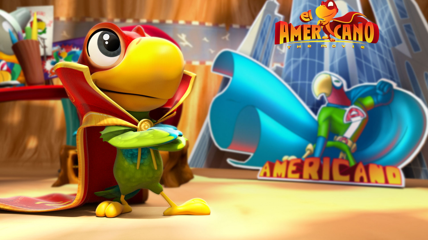 Yellow and Green Frog Holding a Book Figurine. Wallpaper in 1366x768 Resolution