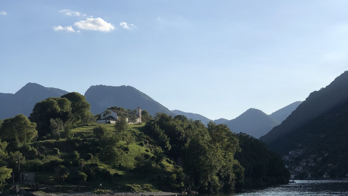 Loch, Obermaubach, Body of Water, Mountainous Landforms, Nature. Wallpaper in 1366x768 Resolution