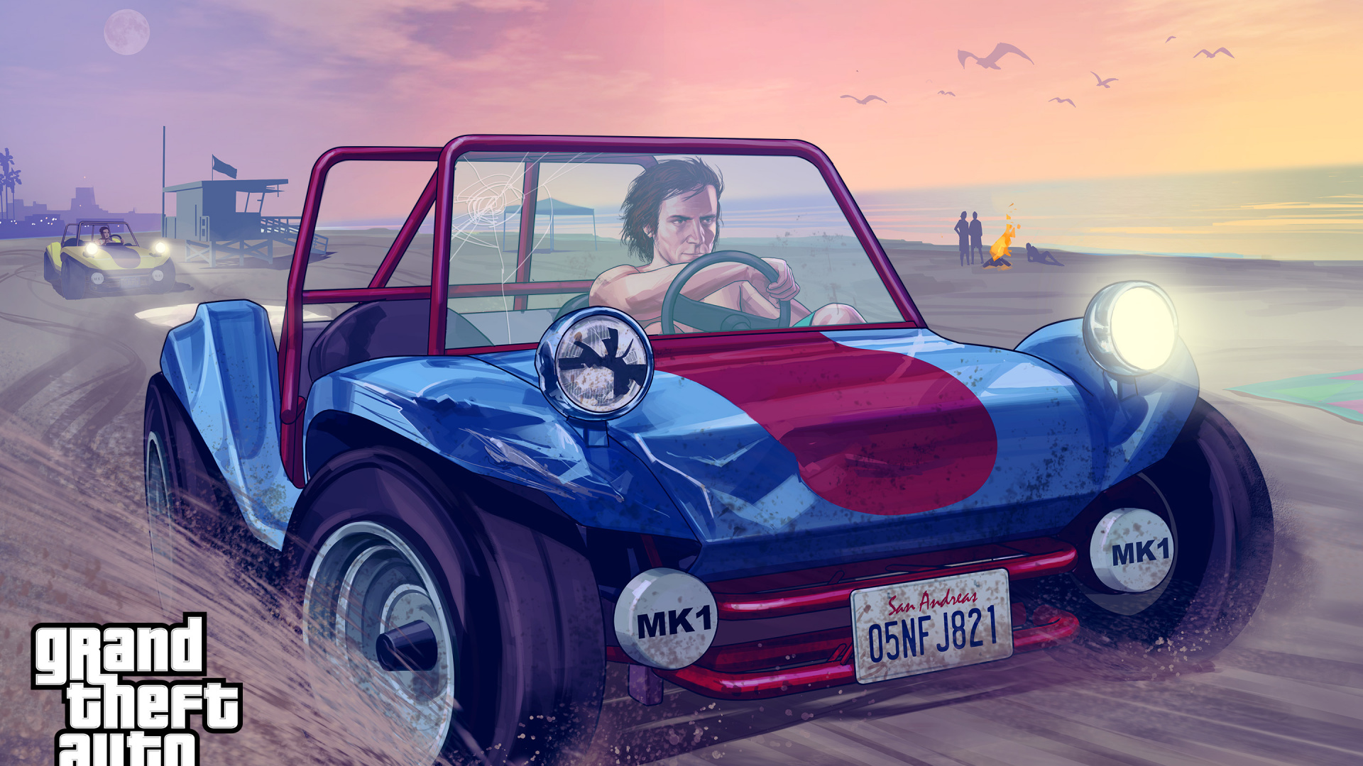 Grand Theft Auto v, Grand Theft Auto Online, Rockstar Games, Car, Vintage Car. Wallpaper in 1920x1080 Resolution