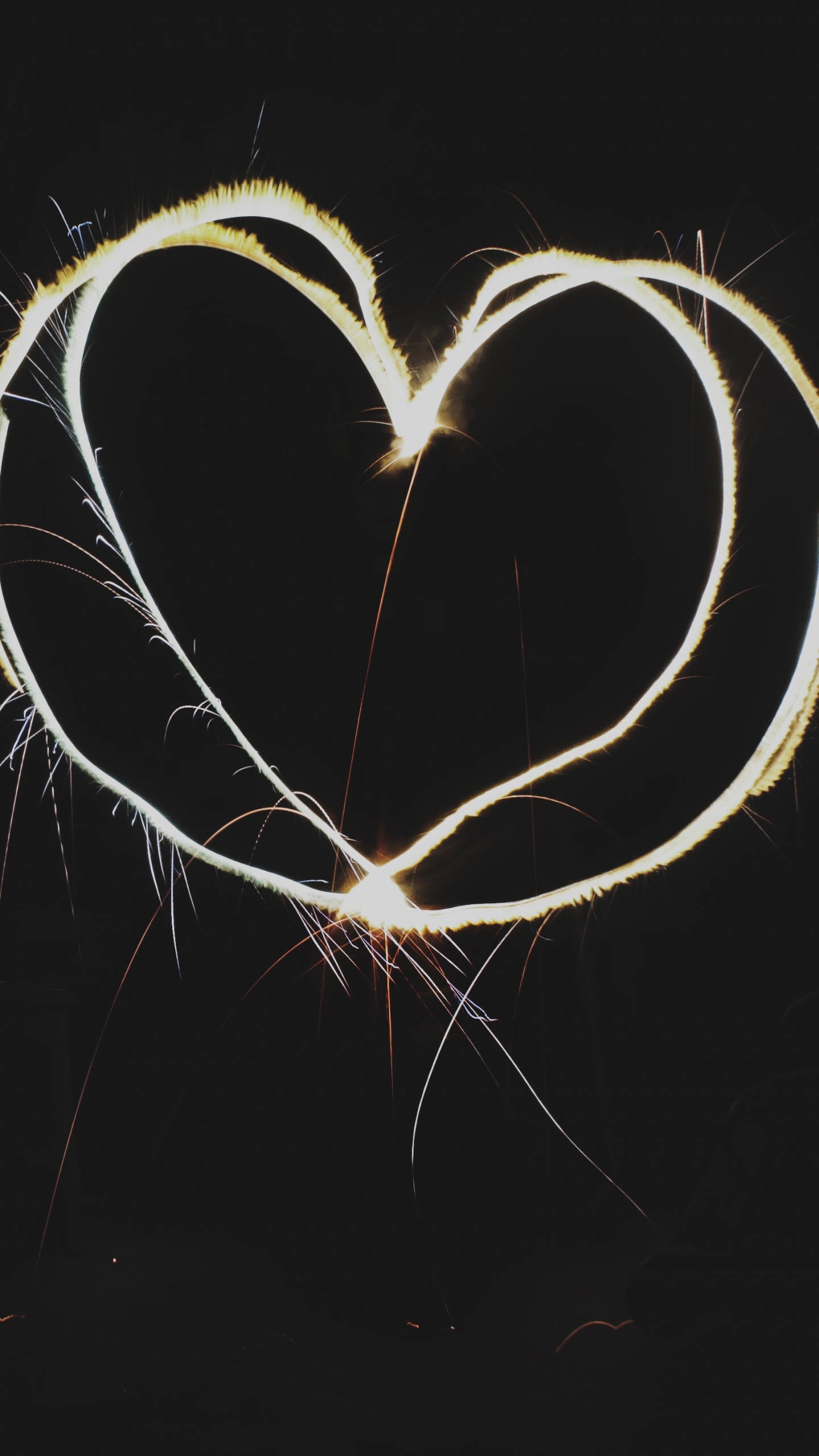 Cœur, Amour, Organe, le Jour de Valentines, Obscurité. Wallpaper in 1440x2560 Resolution