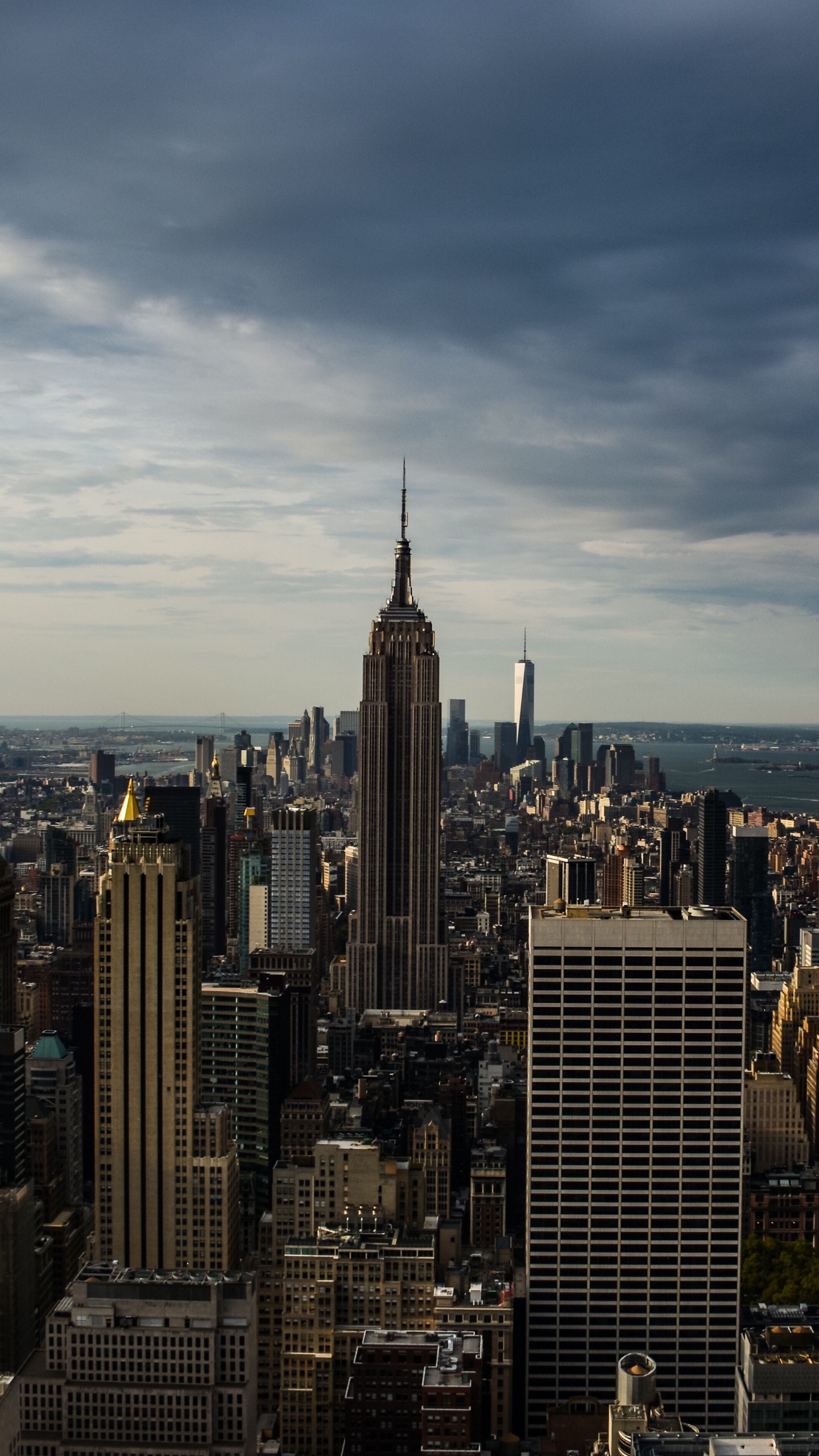 Aerial View of City Buildings During Daytime. Wallpaper in 1440x2560 Resolution