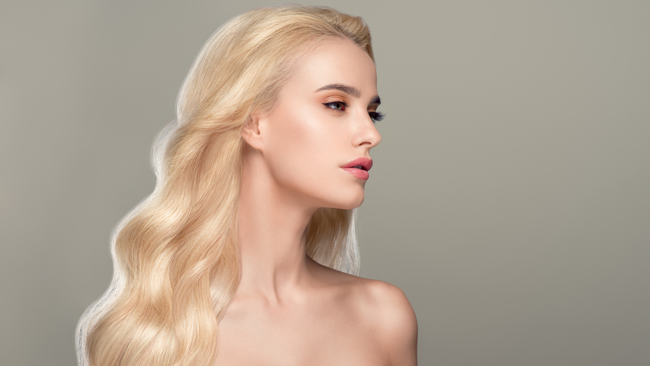 Blond, Hair, Long Hair, Hairstyle, Beauty. Wallpaper in 1280x720 Resolution