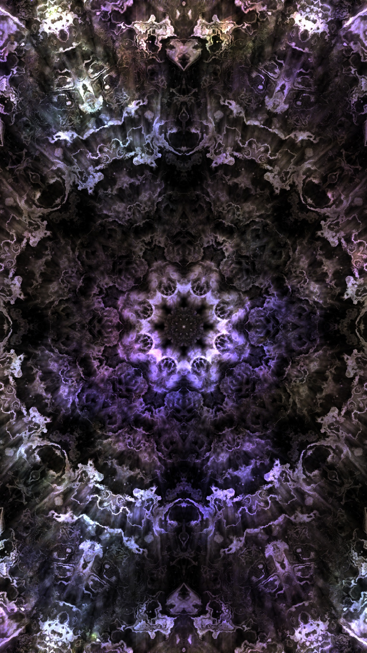 Textile Floral Violet et Blanc. Wallpaper in 750x1334 Resolution