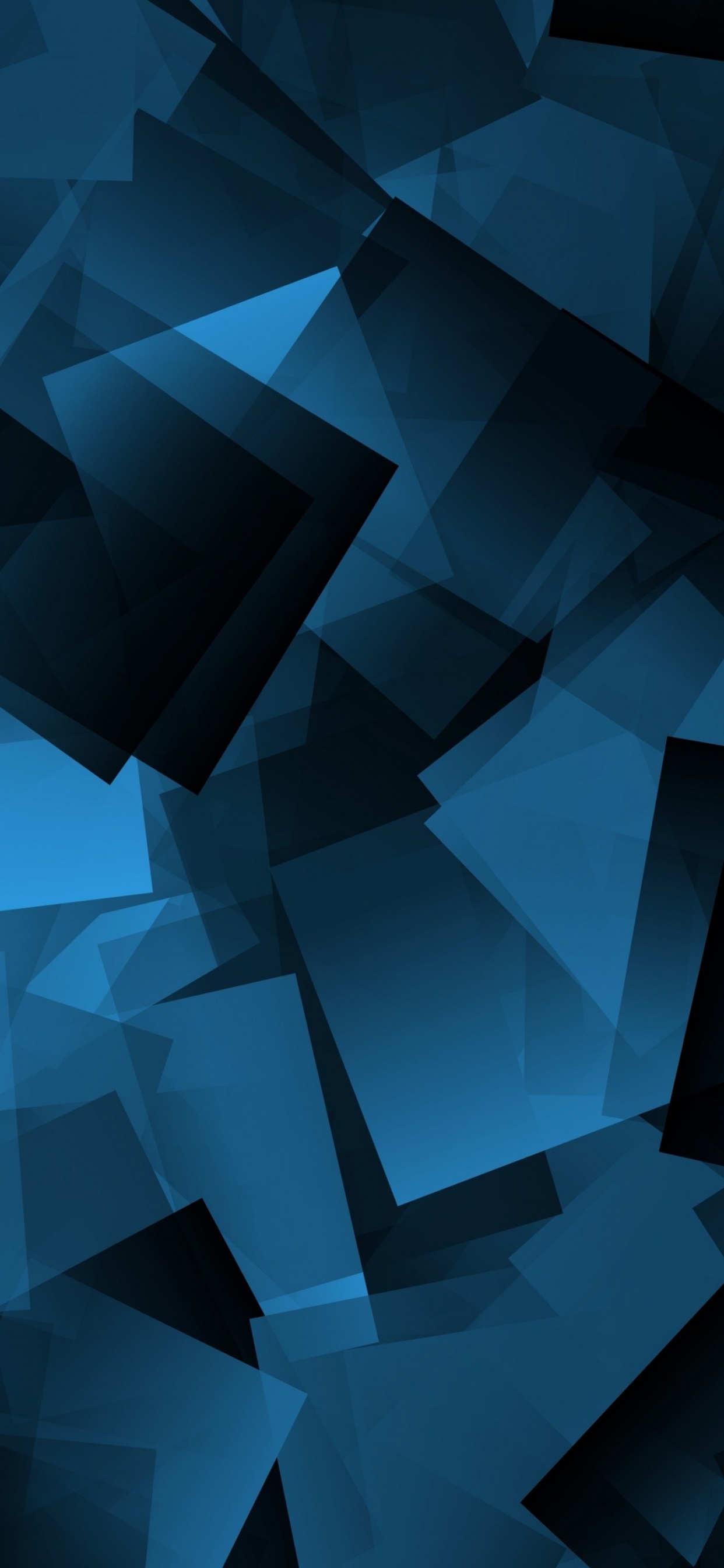 Blue and White Abstract Painting. Wallpaper in 1242x2688 Resolution