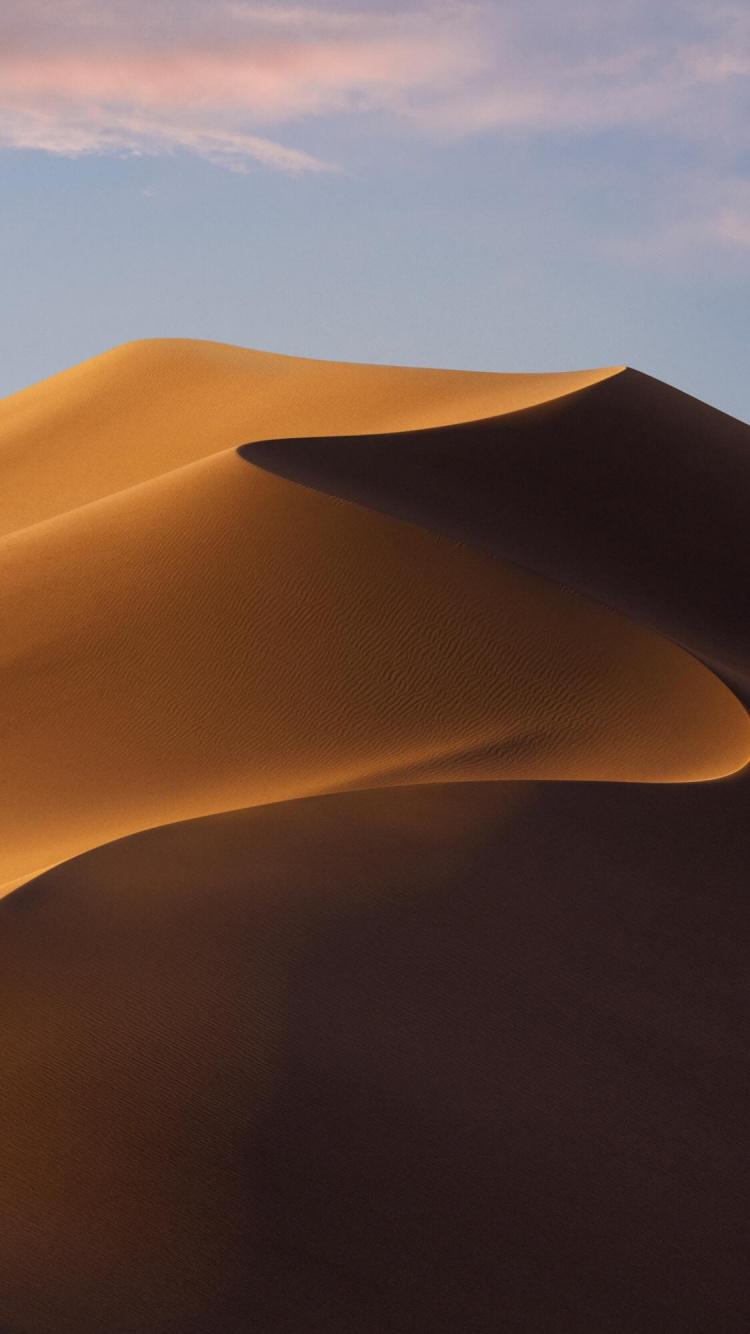 Manzana, Ios, Sistema Operativo, Morena, Paisaje Natural. Wallpaper in 750x1334 Resolution