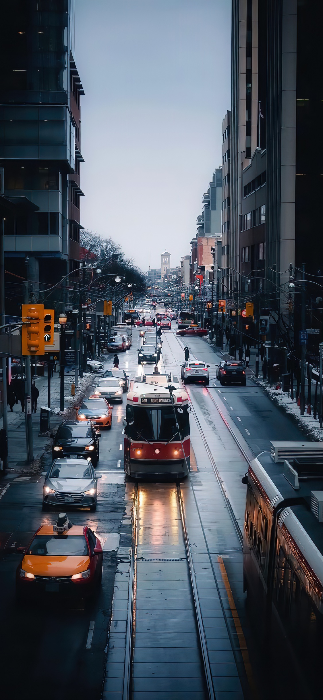 Car, Toronto, Bus, Gebäude, Automotive Lighting. Wallpaper in 1125x2436 Resolution