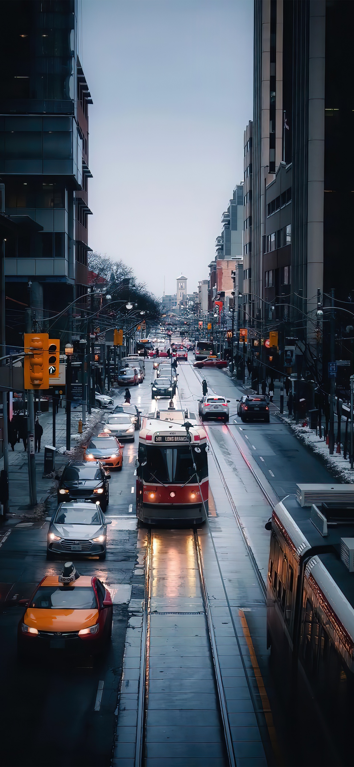 Car, Toronto, Bus, Gebäude, Automotive Lighting. Wallpaper in 1242x2688 Resolution