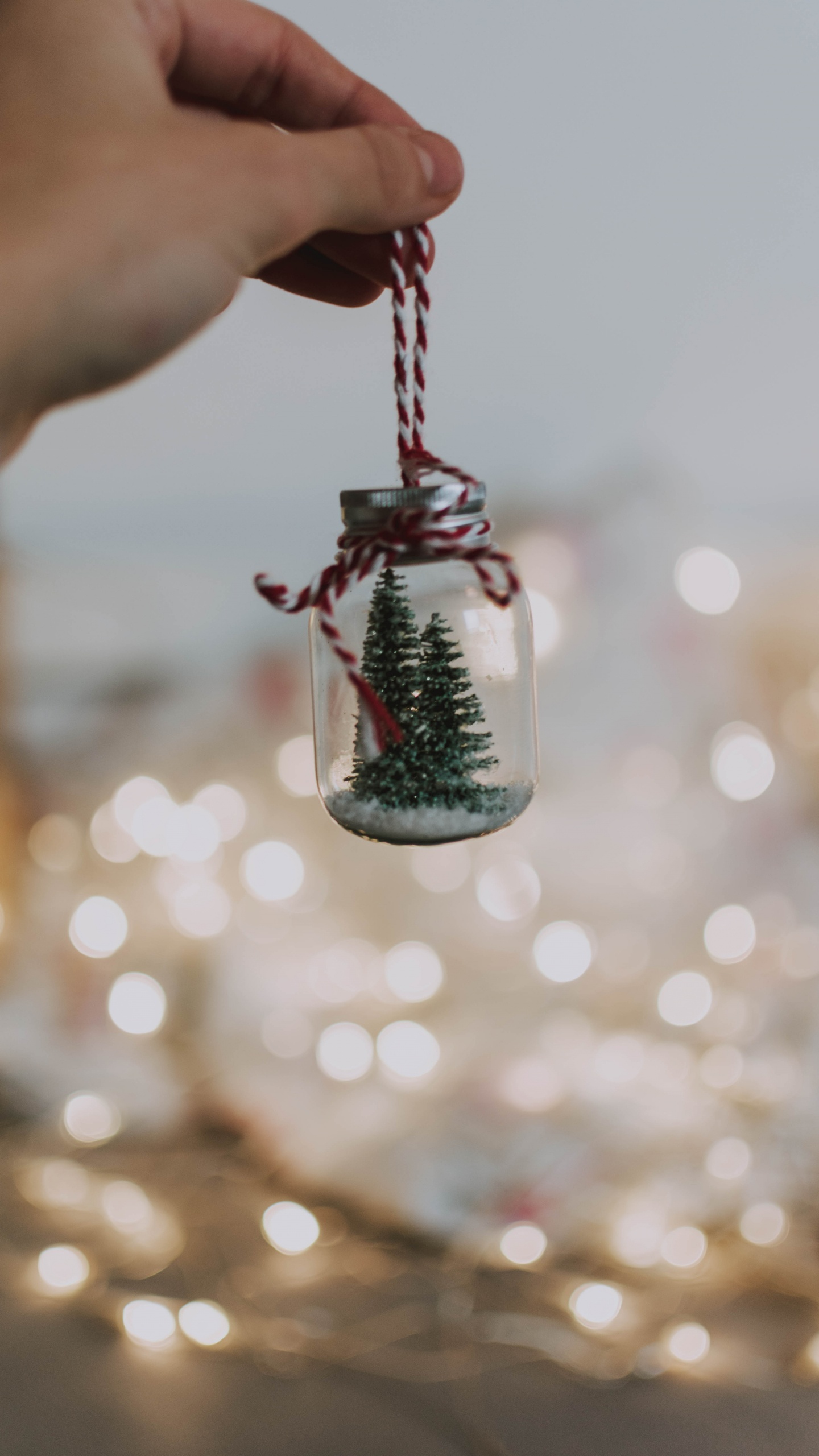 Baum, Christmas Ornament, Gr, Weihnachtsdekoration, Hand. Wallpaper in 1440x2560 Resolution