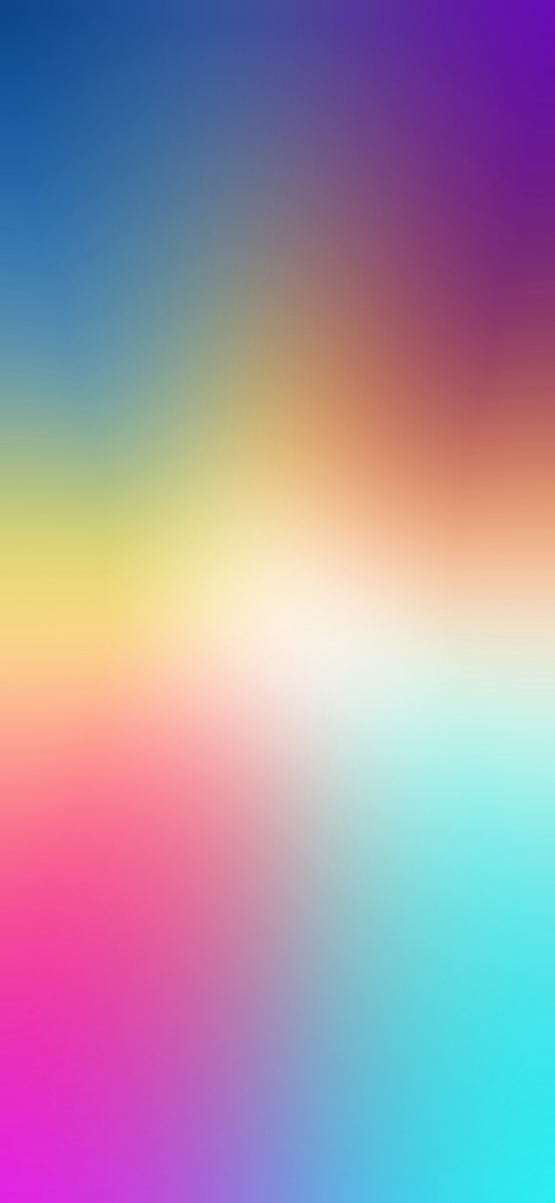 Farbigkeit, Farbtöne Und Schattierungen, Electric Blue, Ruhe, Horizont. Wallpaper in 1125x2436 Resolution