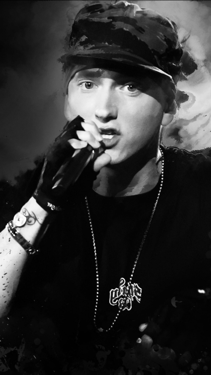 Black, Monochrome, Relapse, Musician, Audio Equipment. Wallpaper in 720x1280 Resolution