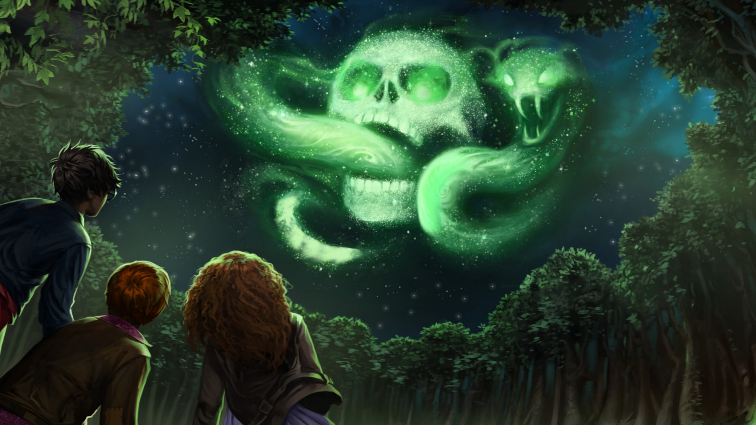 Femme en Veste Noire Debout Devant le Feu Vert. Wallpaper in 2560x1440 Resolution