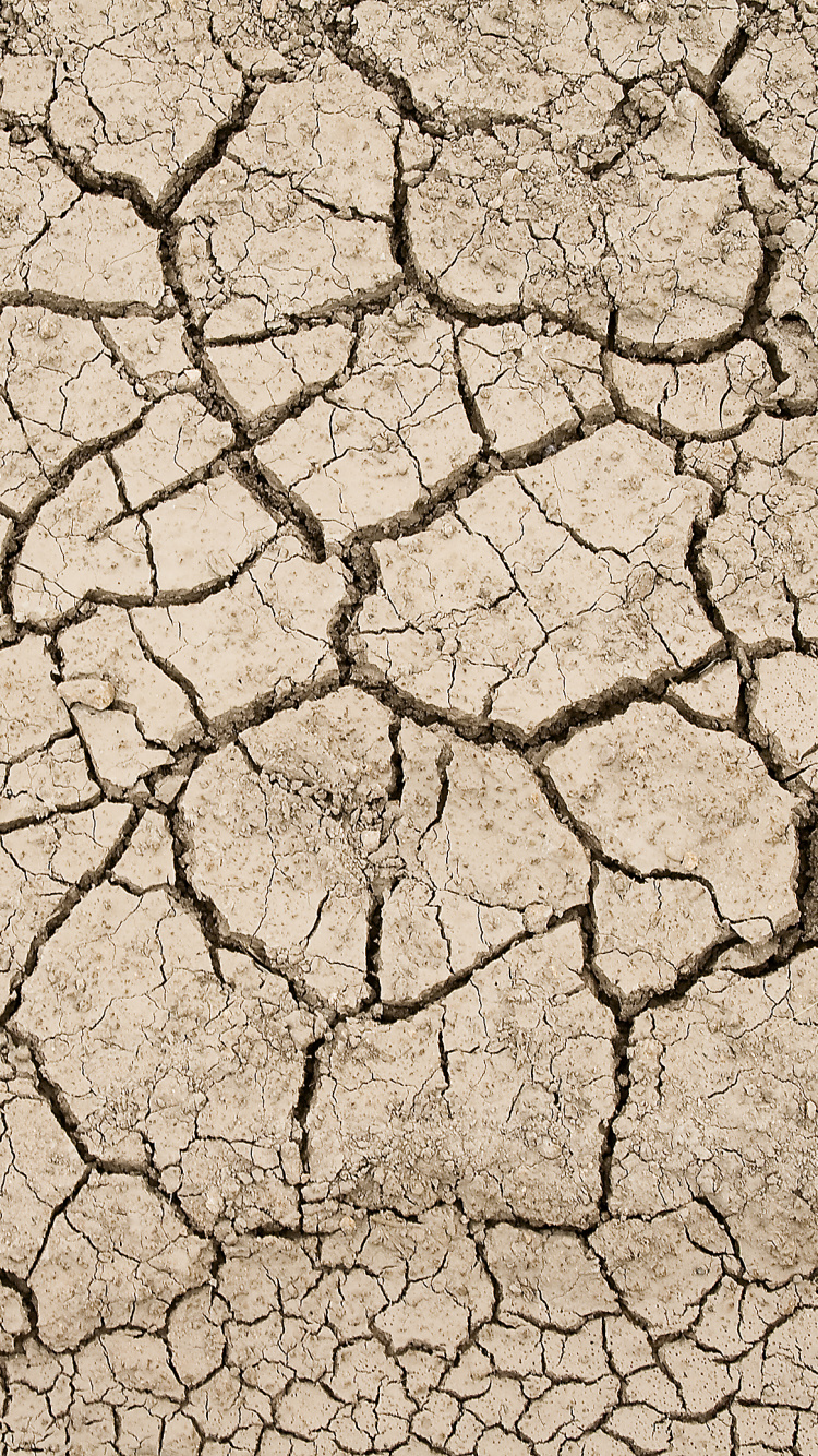 Brauner Und Grauer Betonboden. Wallpaper in 750x1334 Resolution