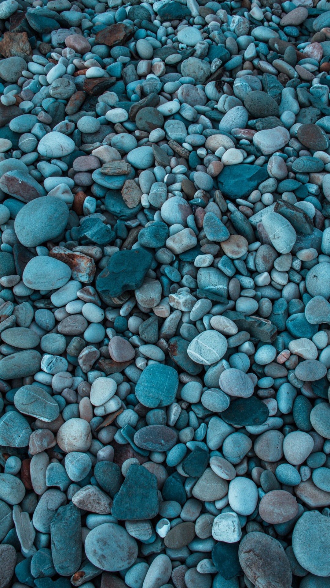 卵石, 大海, 性质, Azure, 水上 壁纸 1080x1920 允许