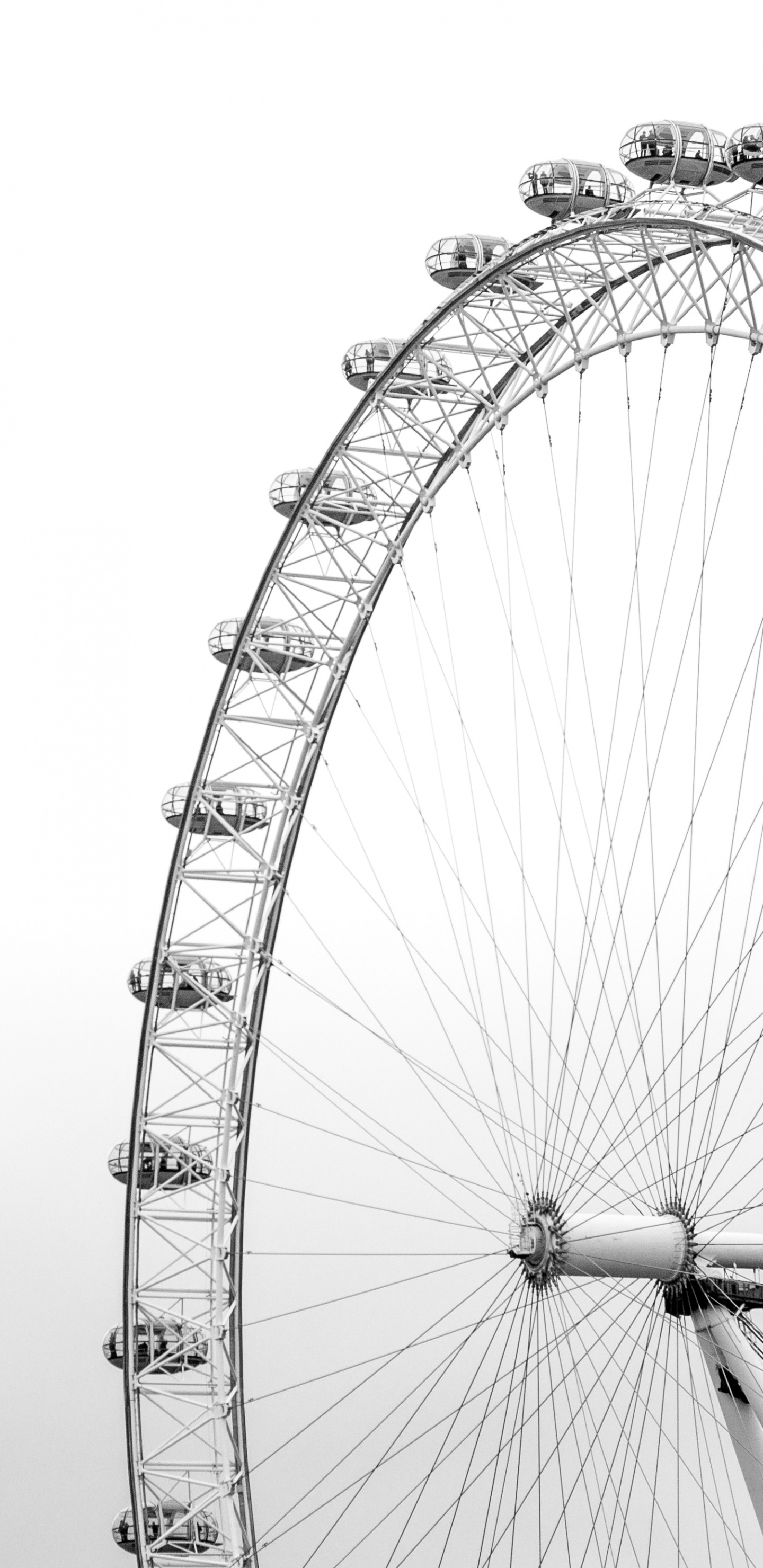 Riesenrad, London Eye, Themse, Big Ben, Sehenswürdigkeit. Wallpaper in 1440x2960 Resolution