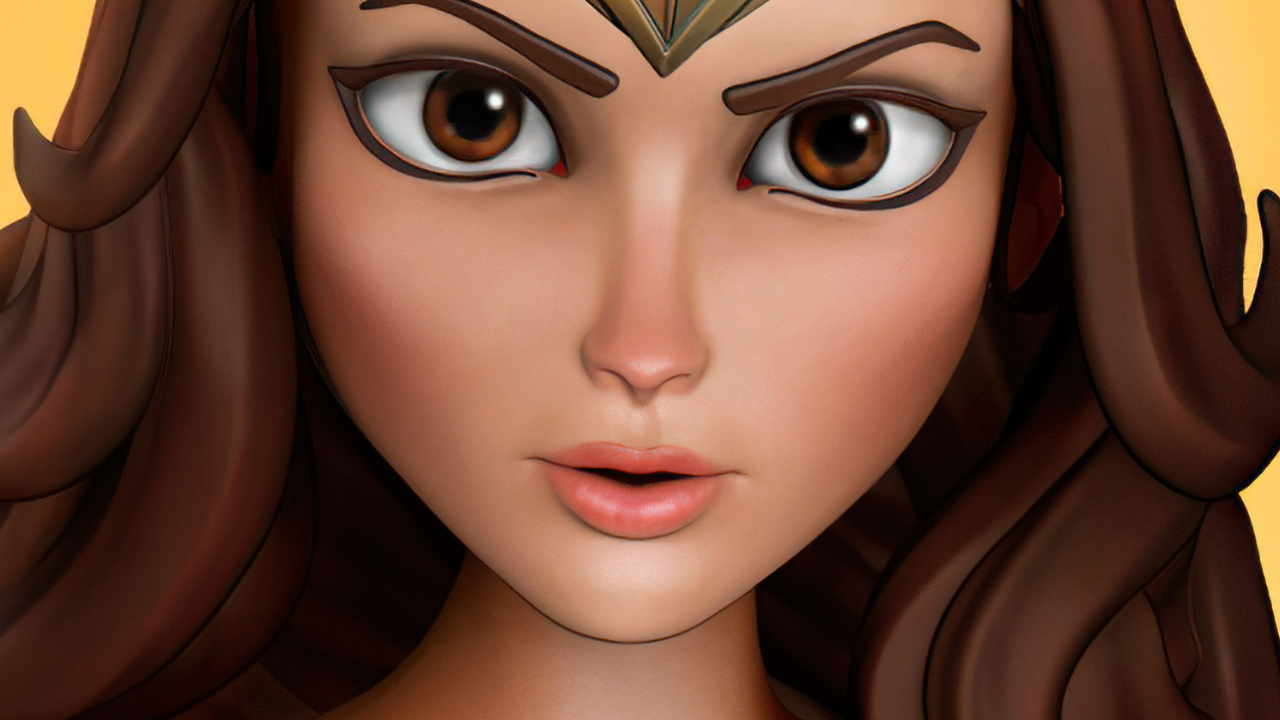 Wonder Woman, Superhero, Superman, Forehead, Hair. Wallpaper in 1280x720 Resolution