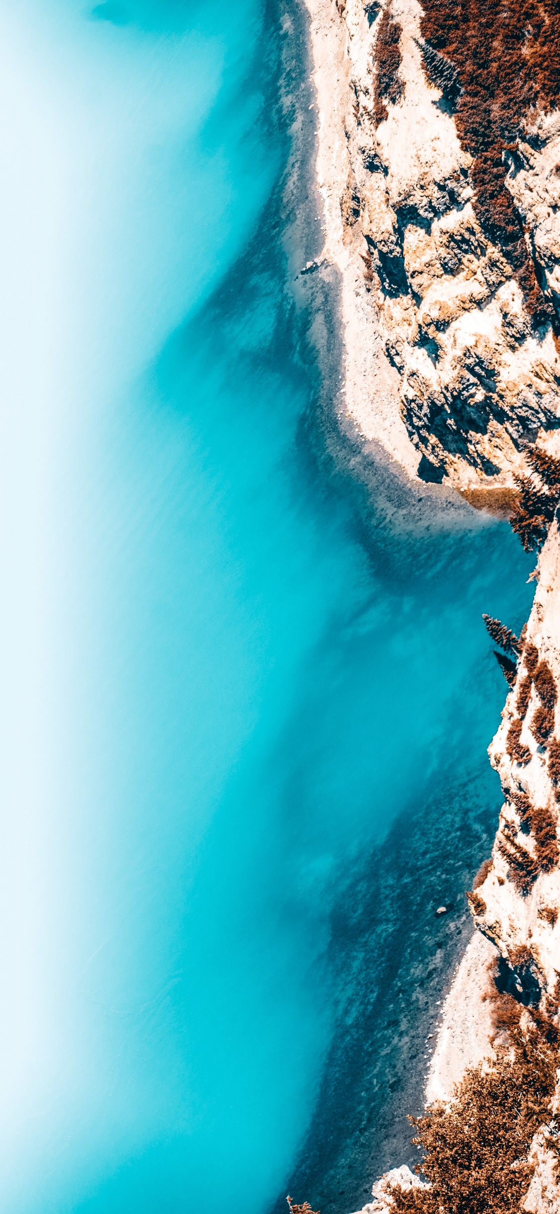 Agua, Mar, Azure, Curso de Agua, Aqua. Wallpaper in 1125x2436 Resolution