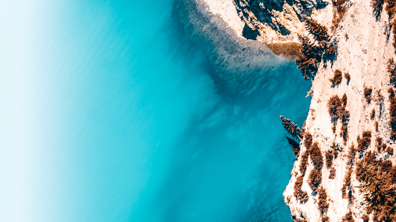 Wasser, Meer, Azure, Wasserlauf, Aqua. Wallpaper in 1280x720 Resolution