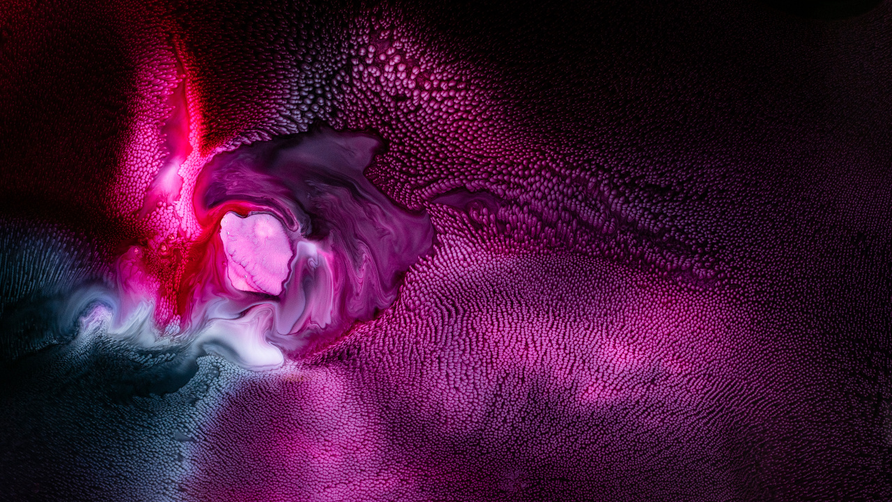 Rosa Und Weißer Pelztextil. Wallpaper in 1280x720 Resolution