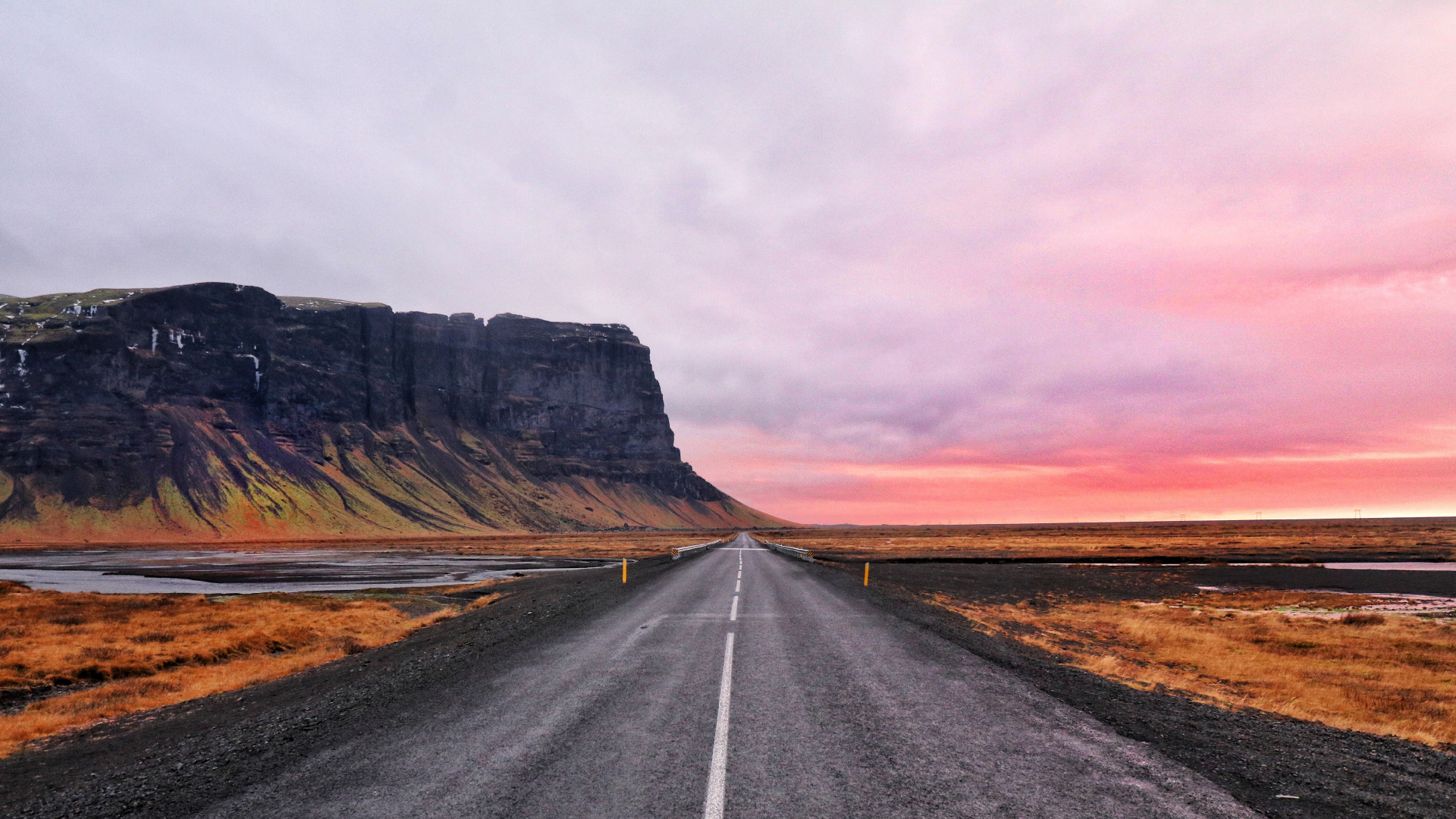 Offene Strasse, Road, Cloud, Naturlandschaft, Fahrbahn. Wallpaper in 1920x1080 Resolution