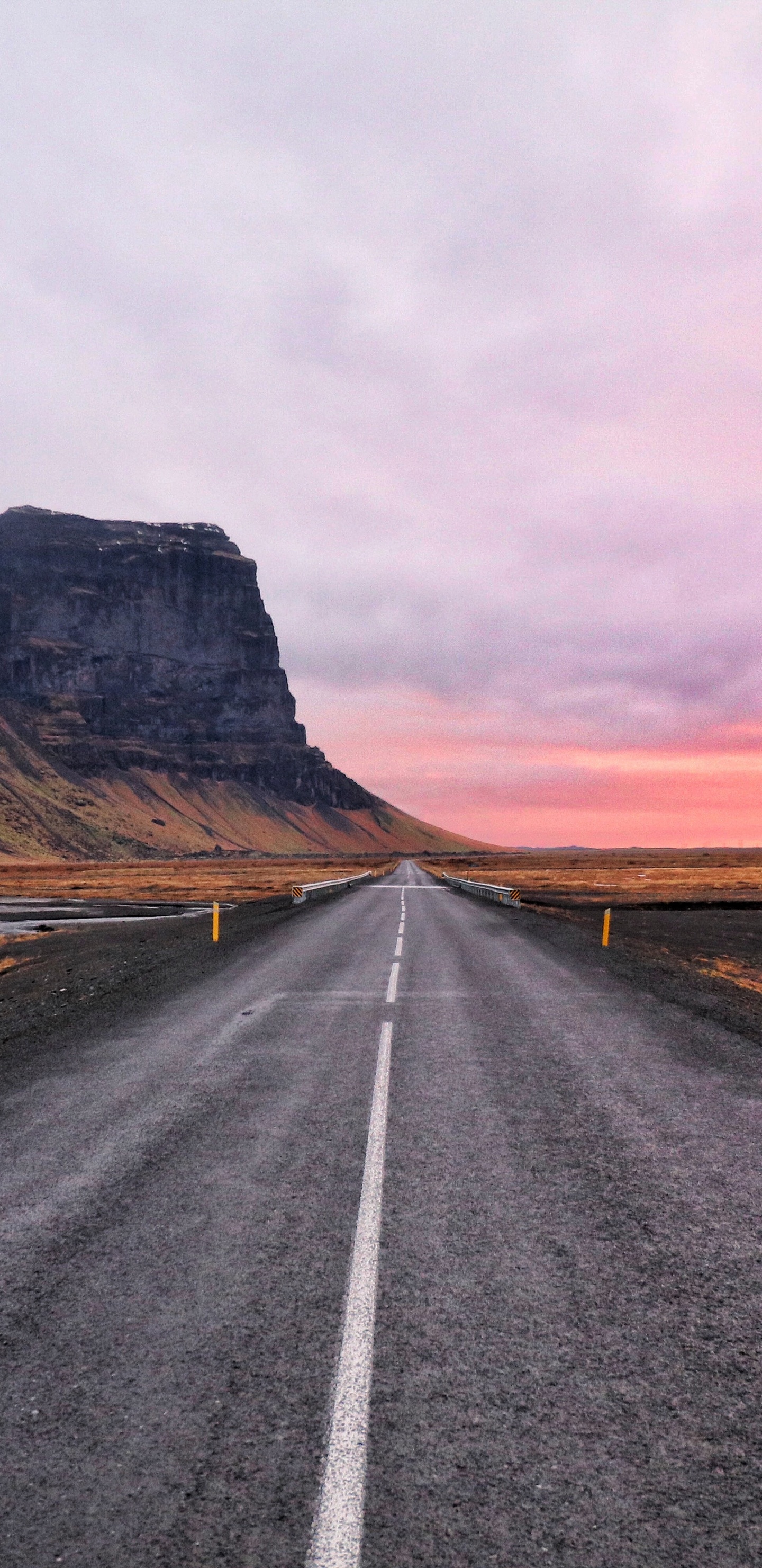 Route Ouverte, Route, Paysage Naturel, Surface de la Route, Asphalt. Wallpaper in 1440x2960 Resolution