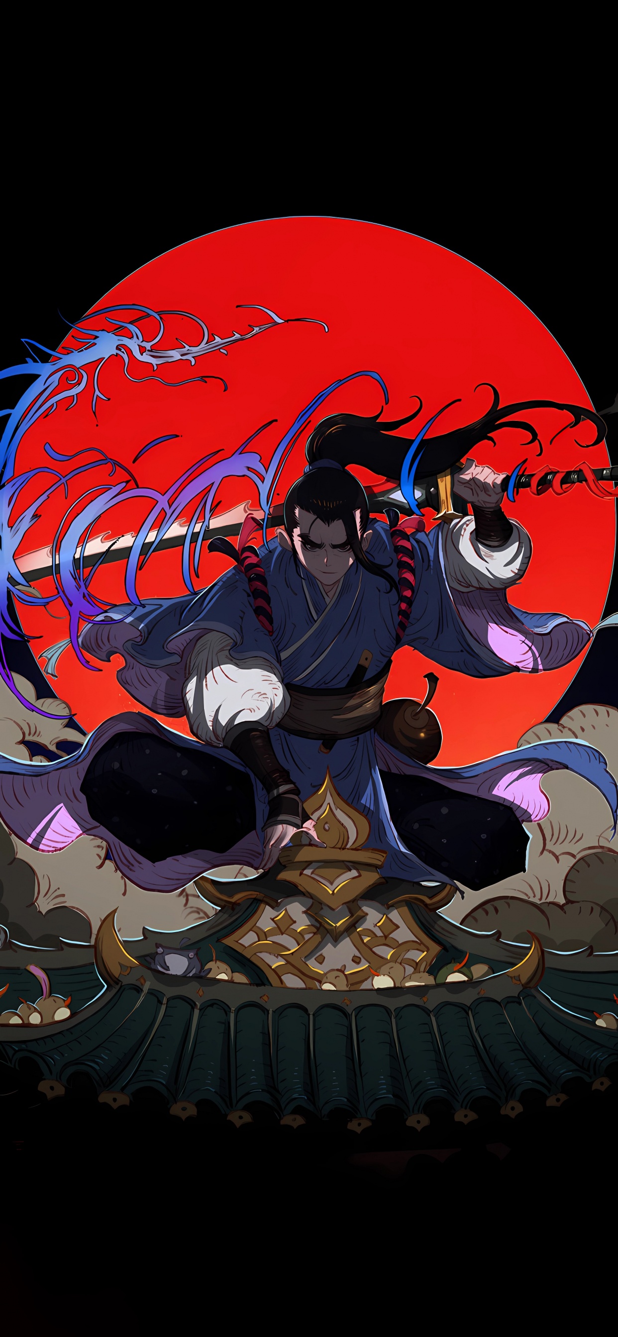 Cartoon, Kuaikan Comic, Subreddit, Art, Painting. Wallpaper in 1242x2688 Resolution