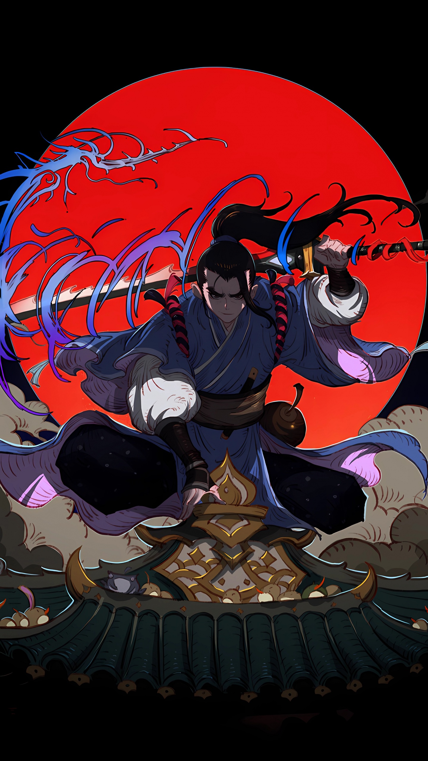 卡通, 艺术, 涂鸦, 空间, 视觉艺术 壁纸 1440x2560 允许