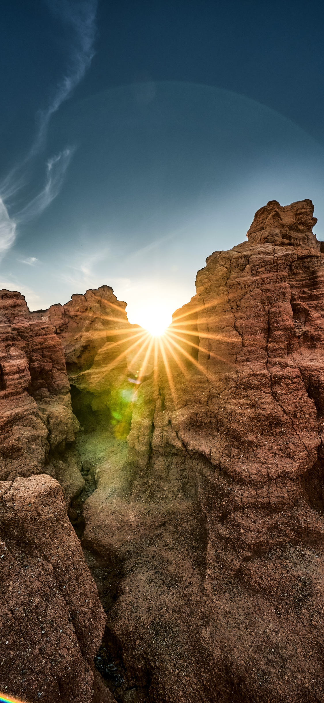 Ambiente, Paisaje Natural, Montaña, Objeto Astronómico. Wallpaper in 1125x2436 Resolution