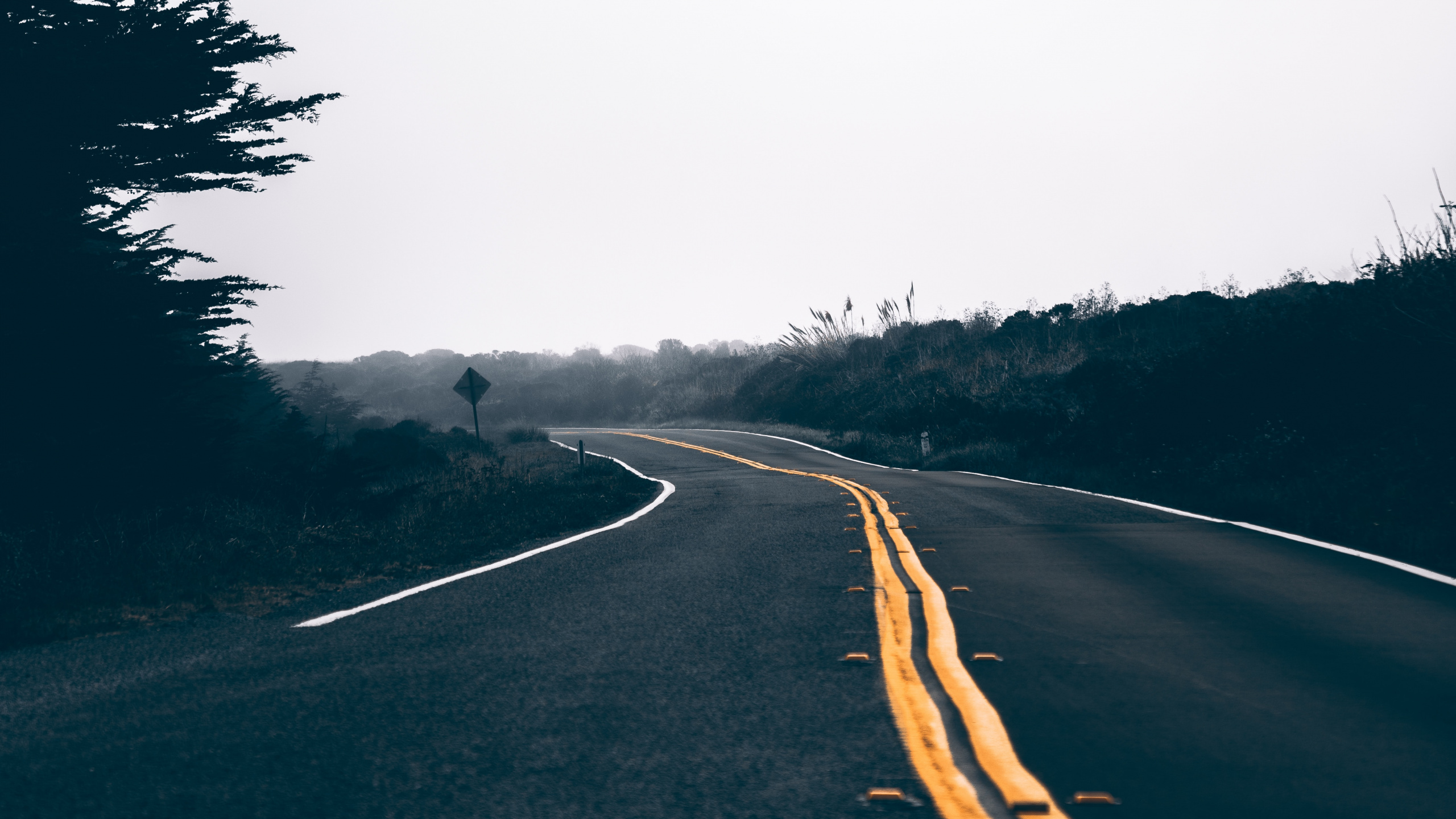 Paysage Naturel, Asphalt, Infrastructure, Ciel, Voie. Wallpaper in 2560x1440 Resolution