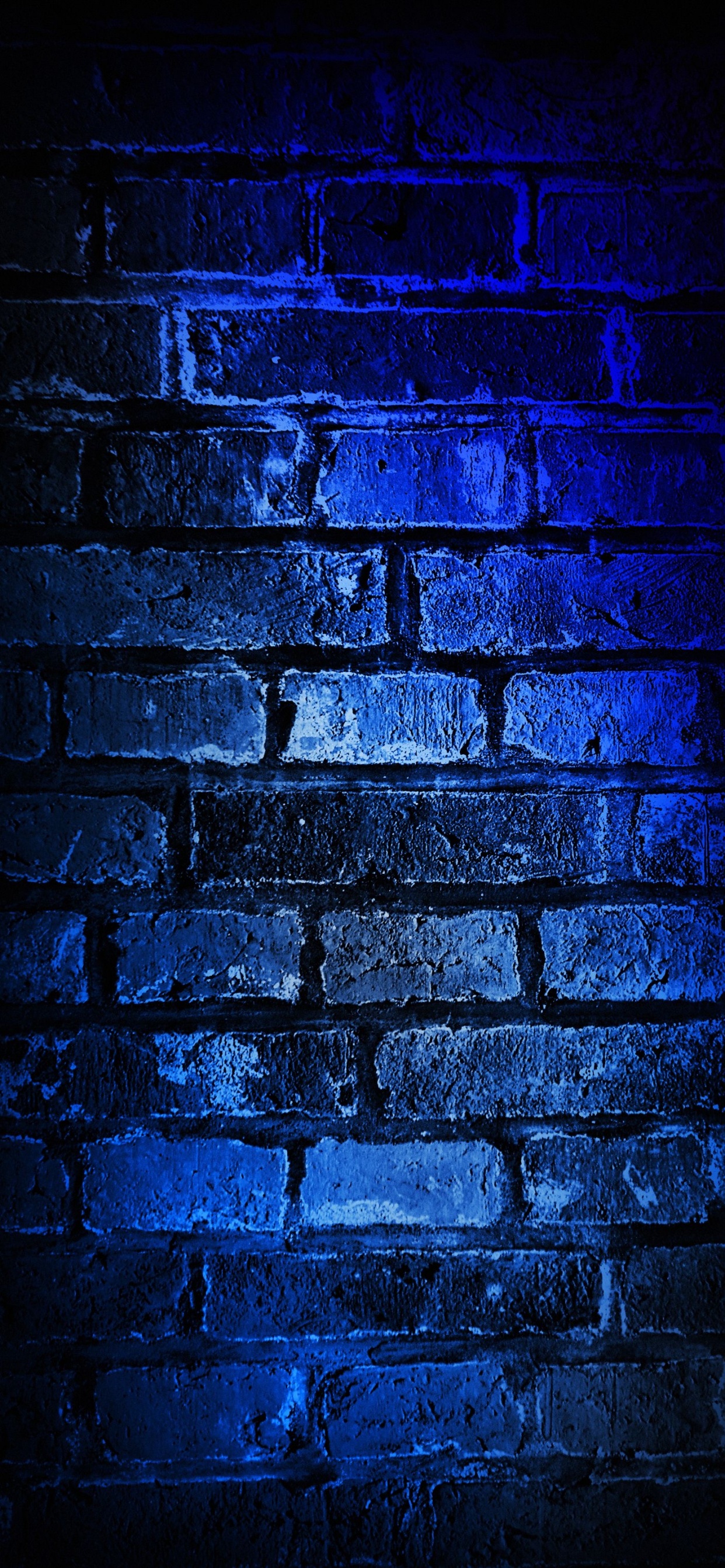 Mur, IOS, Blue, Purple, Brique. Wallpaper in 1242x2688 Resolution