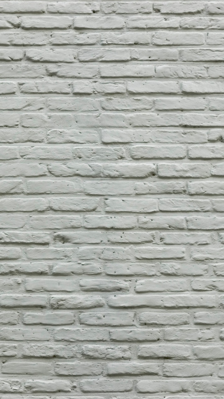 Mur de Briques Blanches et Noires. Wallpaper in 720x1280 Resolution