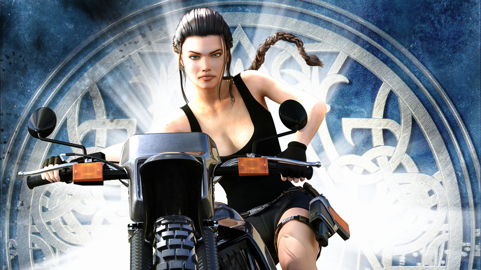 Lara Croft, Lara Croft Tomb Raider, Tomb Raider, Art, Fictional Character. Wallpaper in 1920x1080 Resolution