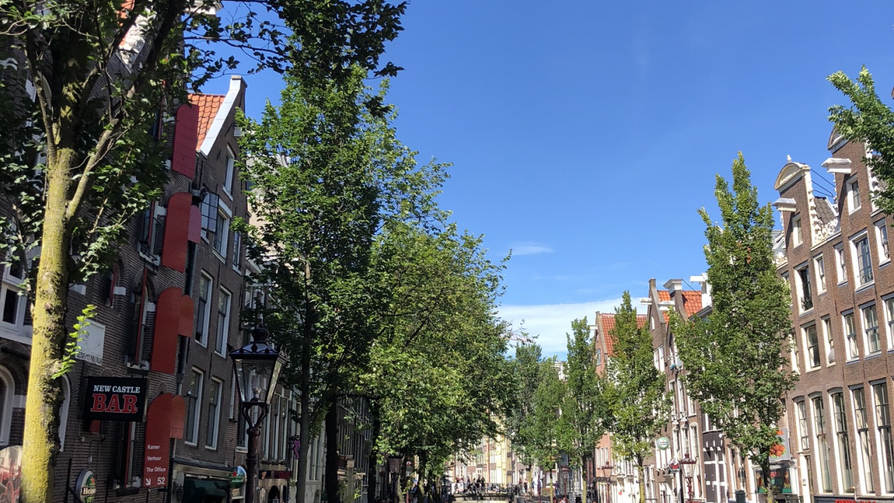 Ámsterdam, Conducto, Agua, Turismo, Ciencia. Wallpaper in 1280x720 Resolution