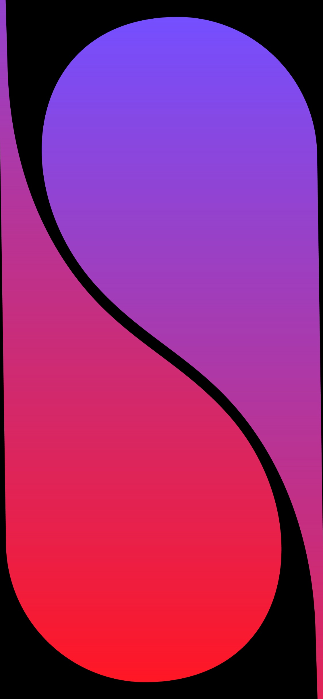 Circulo, Diseño Gráfico, Morado, Rectángulo, Violeta. Wallpaper in 1125x2436 Resolution