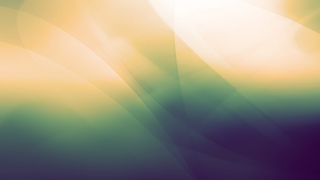 Blaue Und Weiße Lichtillustration. Wallpaper in 1280x720 Resolution