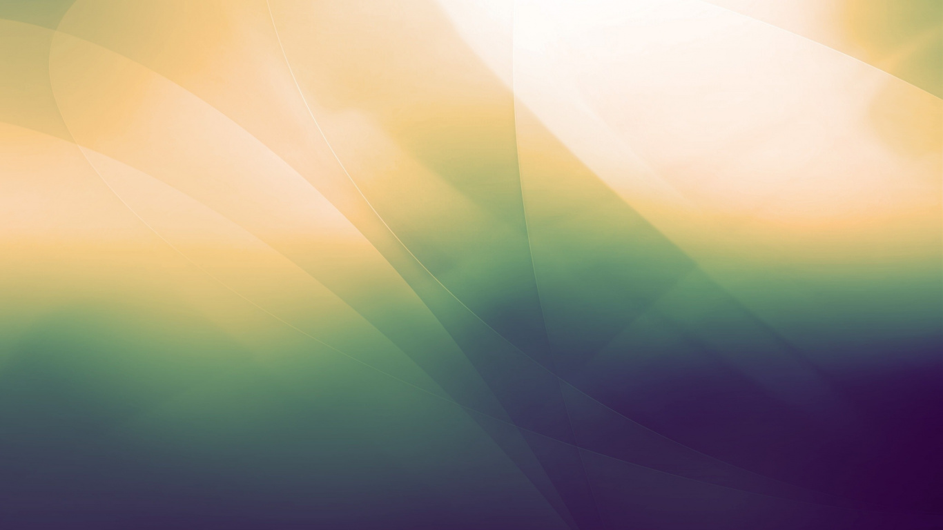 Blaue Und Weiße Lichtillustration. Wallpaper in 1366x768 Resolution