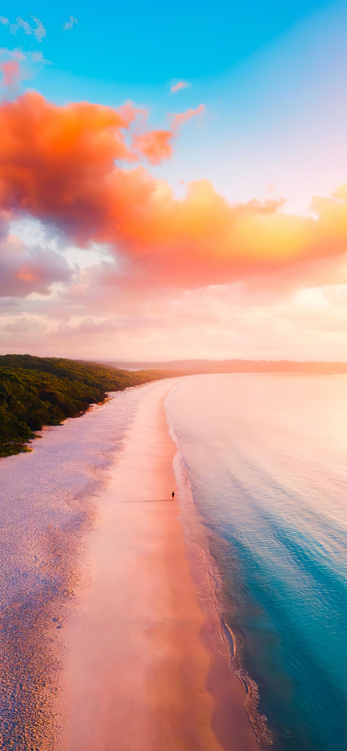 Cloud, Water, Water Resources, Atmosphere, Daytime. Wallpaper in 1125x2436 Resolution