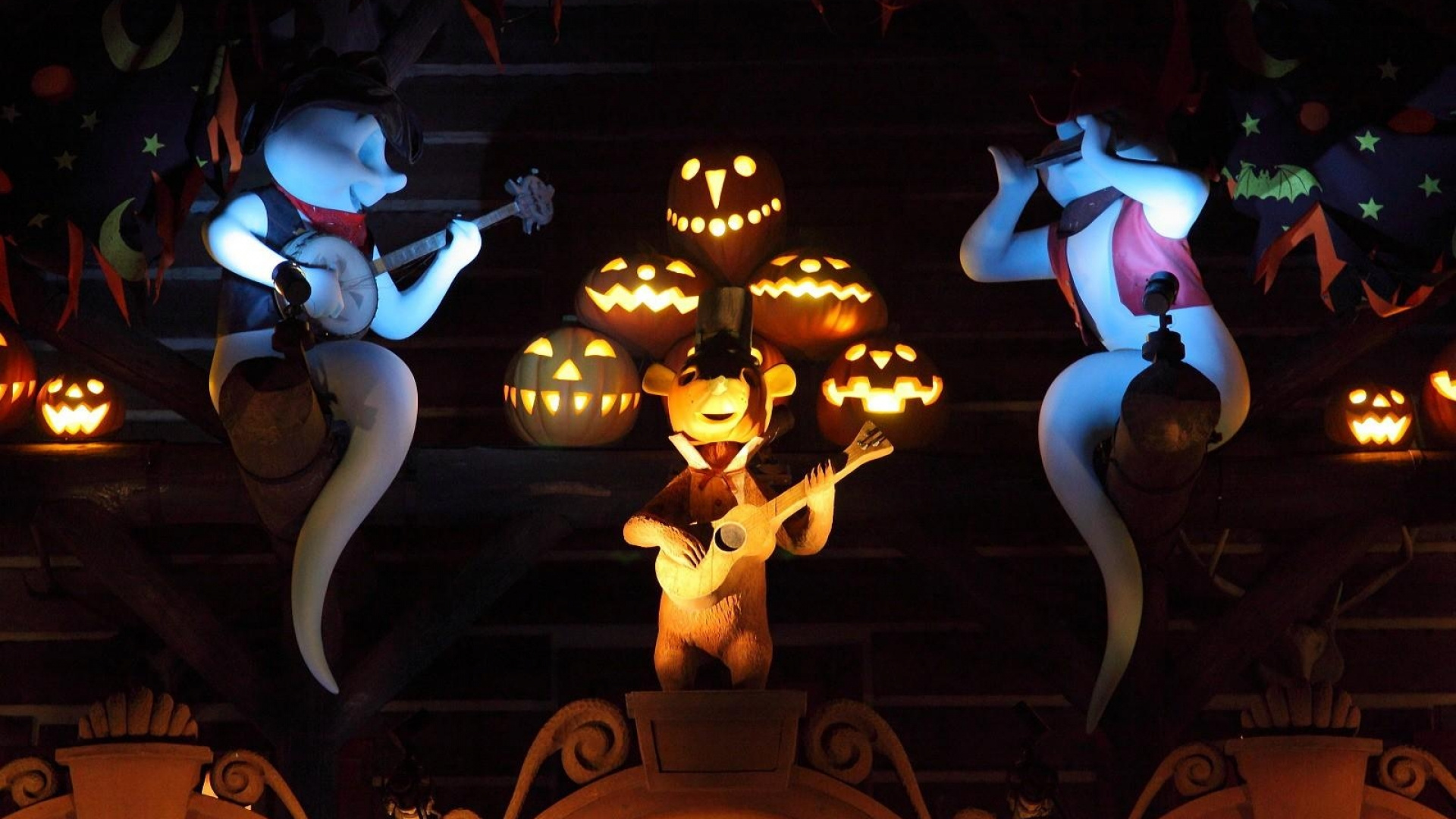 Nacht, Animation, Erholung, Halloween, Dunkelheit. Wallpaper in 1920x1080 Resolution